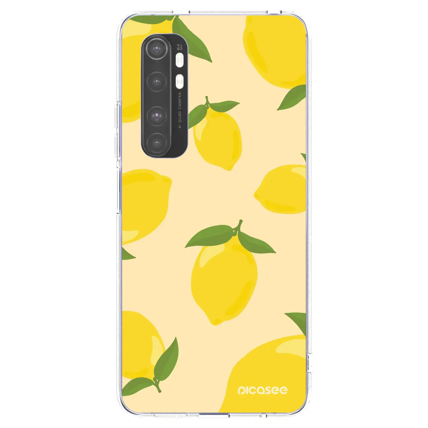 Silikonový průhledný obal pro Xiaomi Mi Note 10 Lite - Limoncella