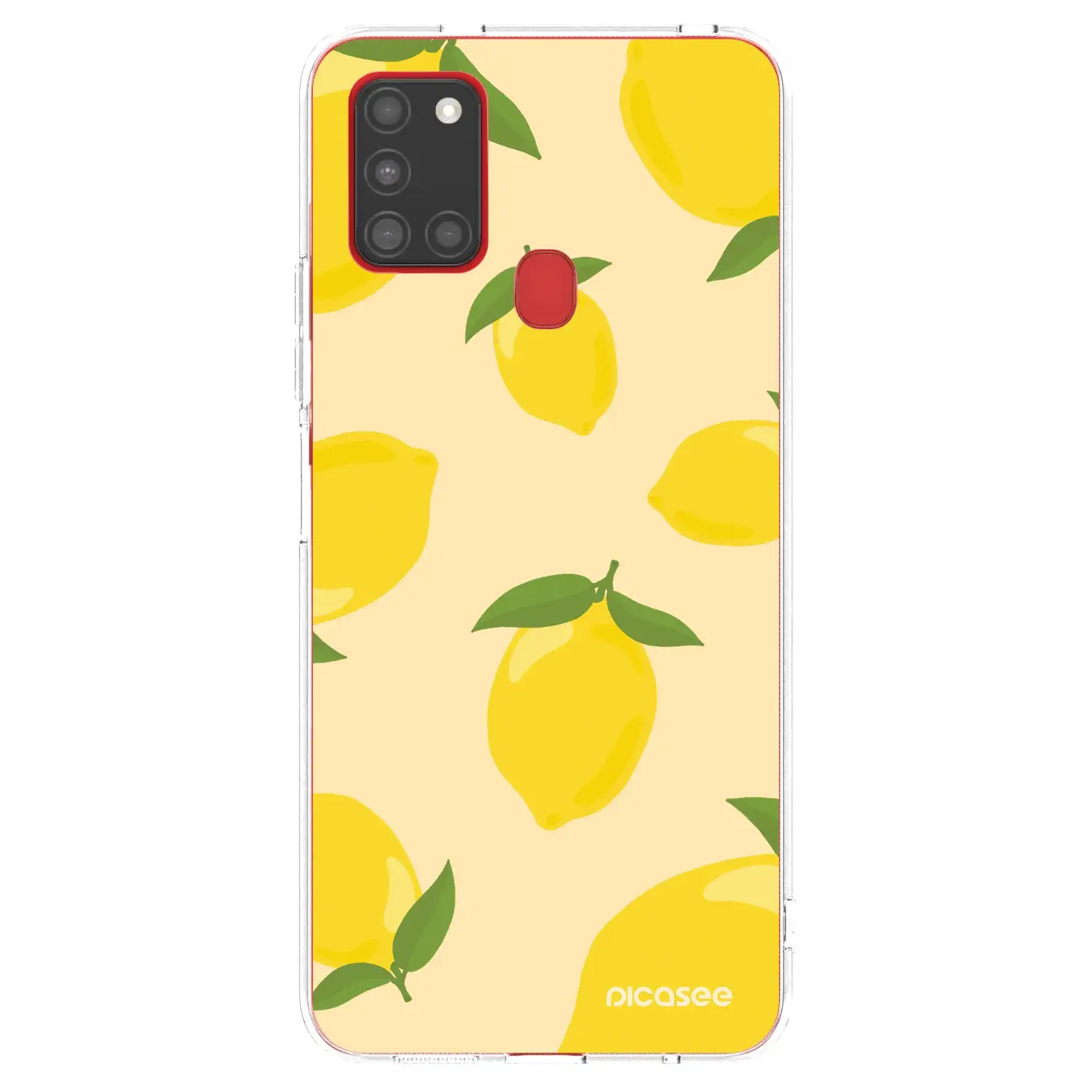 Silikonový průhledný obal pro Samsung Galaxy A21s - Limoncella