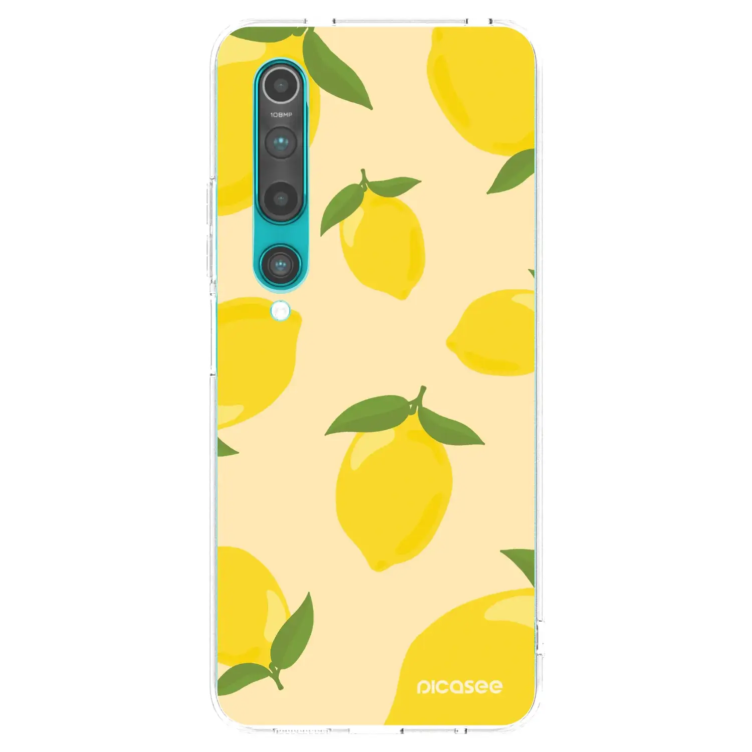 Silikonový průhledný obal pro Xiaomi Mi 10 - Limoncella