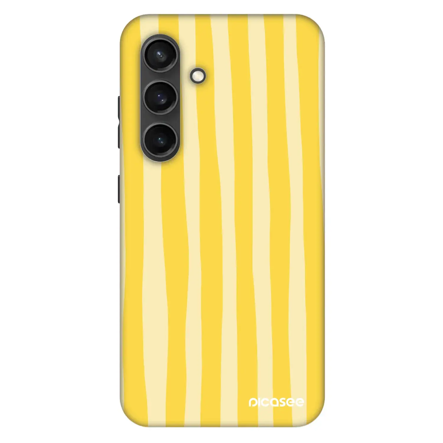 Fashion Case PowerShare pro Samsung Galaxy S24+ S926B 5G - Lines lemon