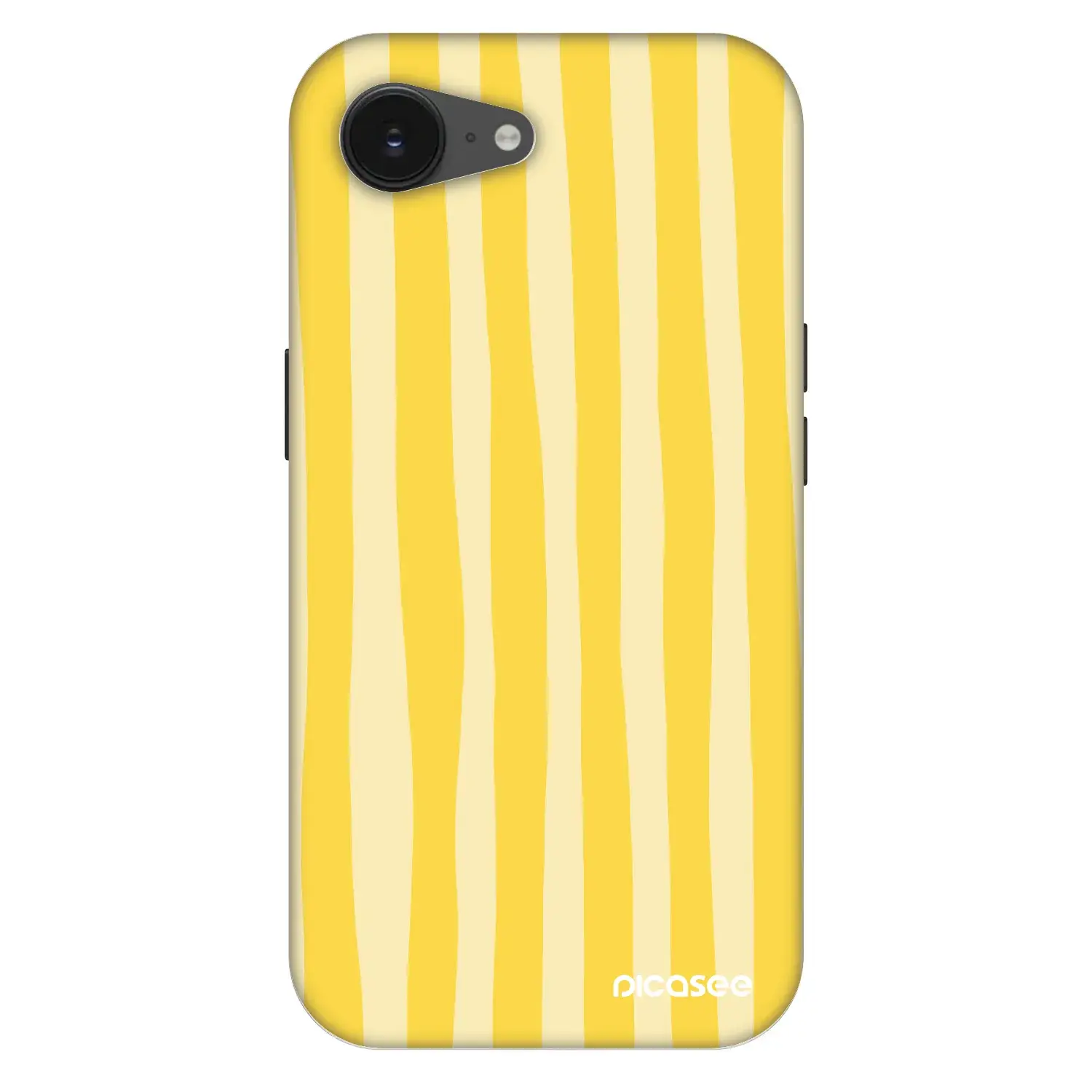 Fashion Case MagSafe Apple iPhone 16e - Lines lemon