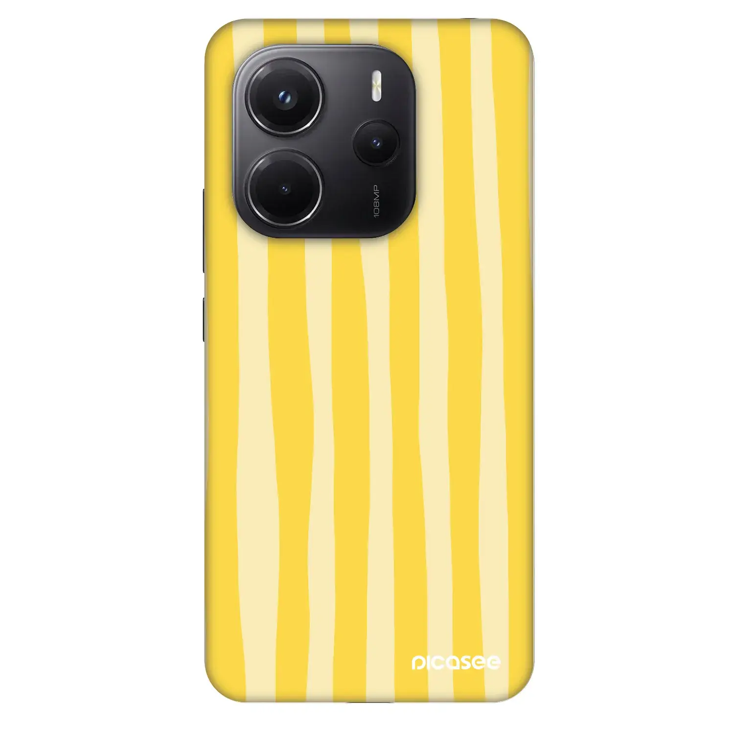 Fashion Case pro Xiaomi Redmi Note 14 4G - Lines lemon