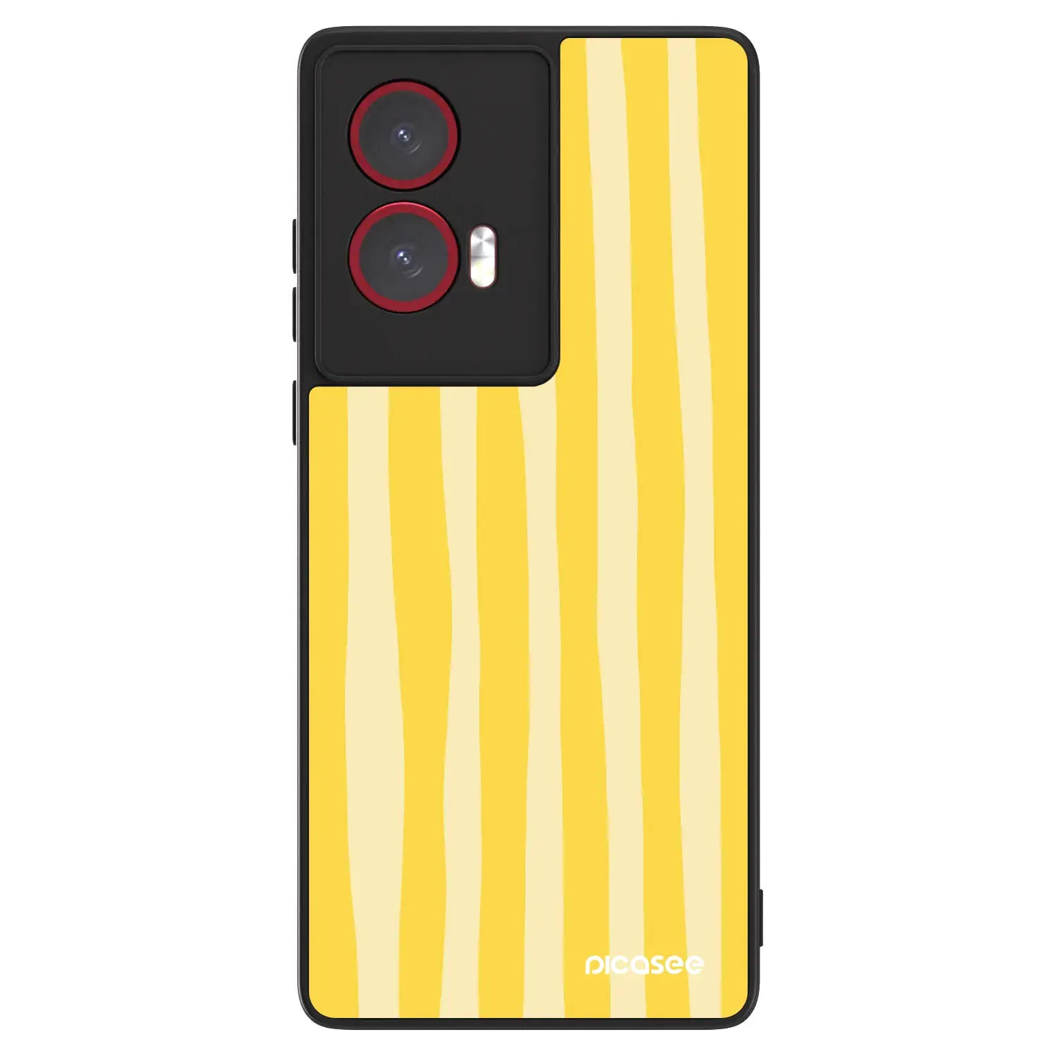 ULTIMATE CASE pro Motorola Edge 50 Fusion - Lines lemon