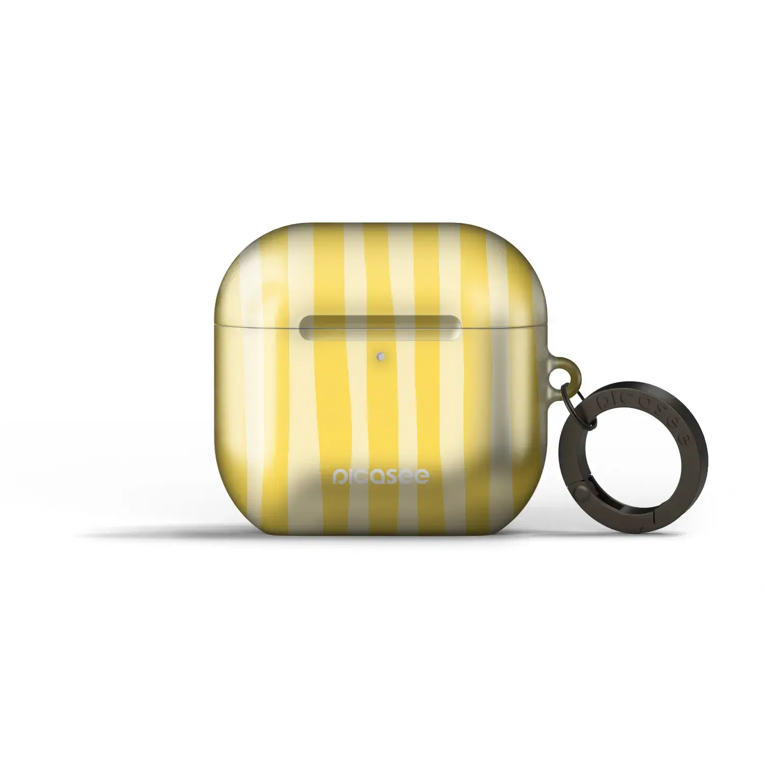 Obal pro Apple AirPods 5 - Lines lemon