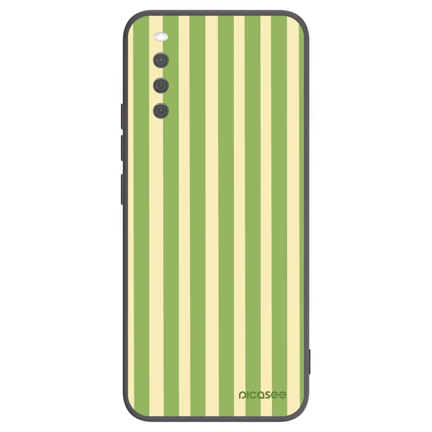Silikonový černý obal pro Sony Xperia 10 III - Lines Matcha