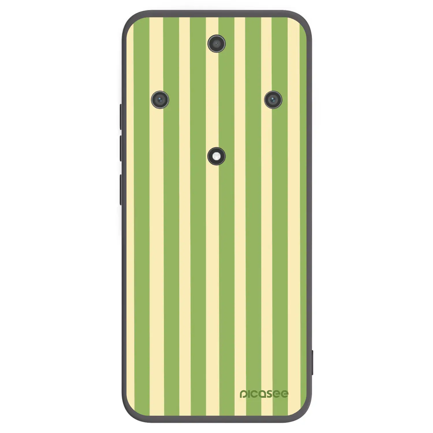 Silikonový černý obal pro Honor Magic5 Lite 5G - Lines Matcha