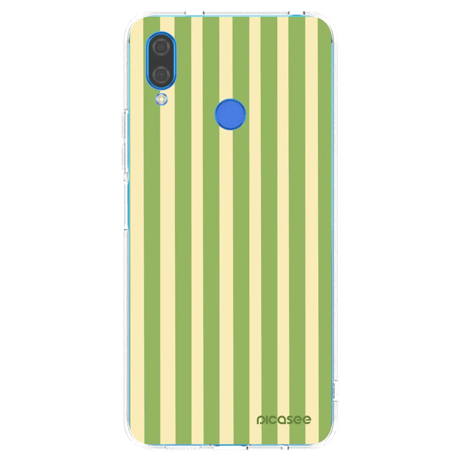 Silikonový průhledný obal pro Huawei Nova 3 - Lines Matcha