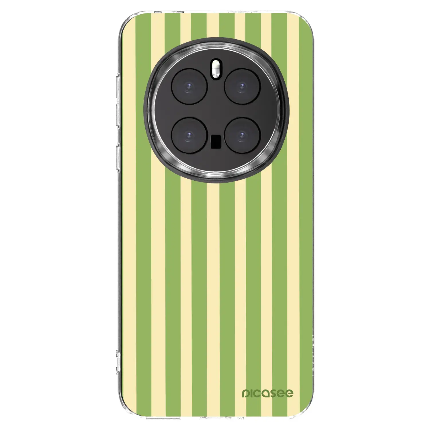 Silikonový průhledný obal pro Honor Magic7 Pro 5G - Lines Matcha