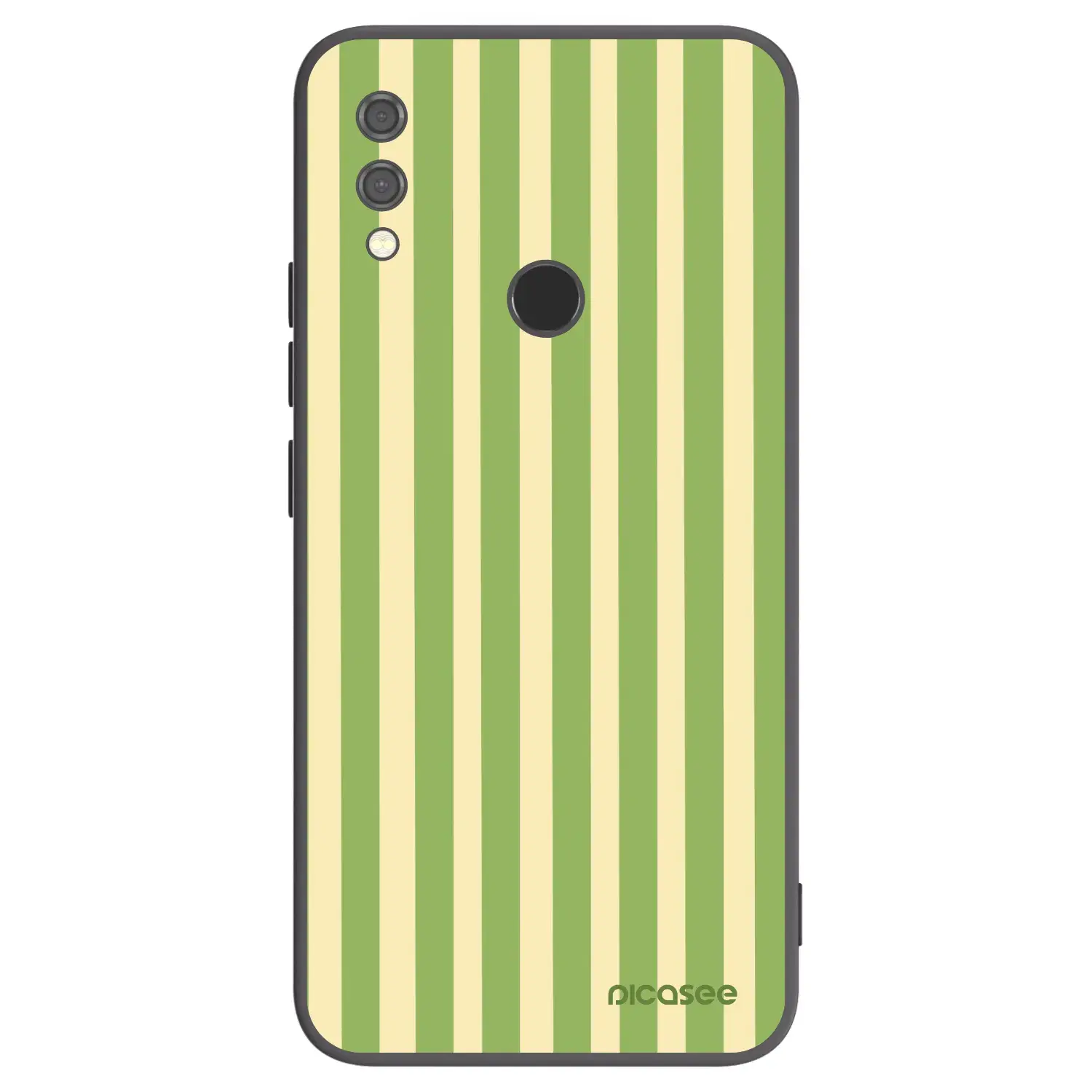 Silikonový černý obal pro Xiaomi Redmi Note 7 - Lines Matcha
