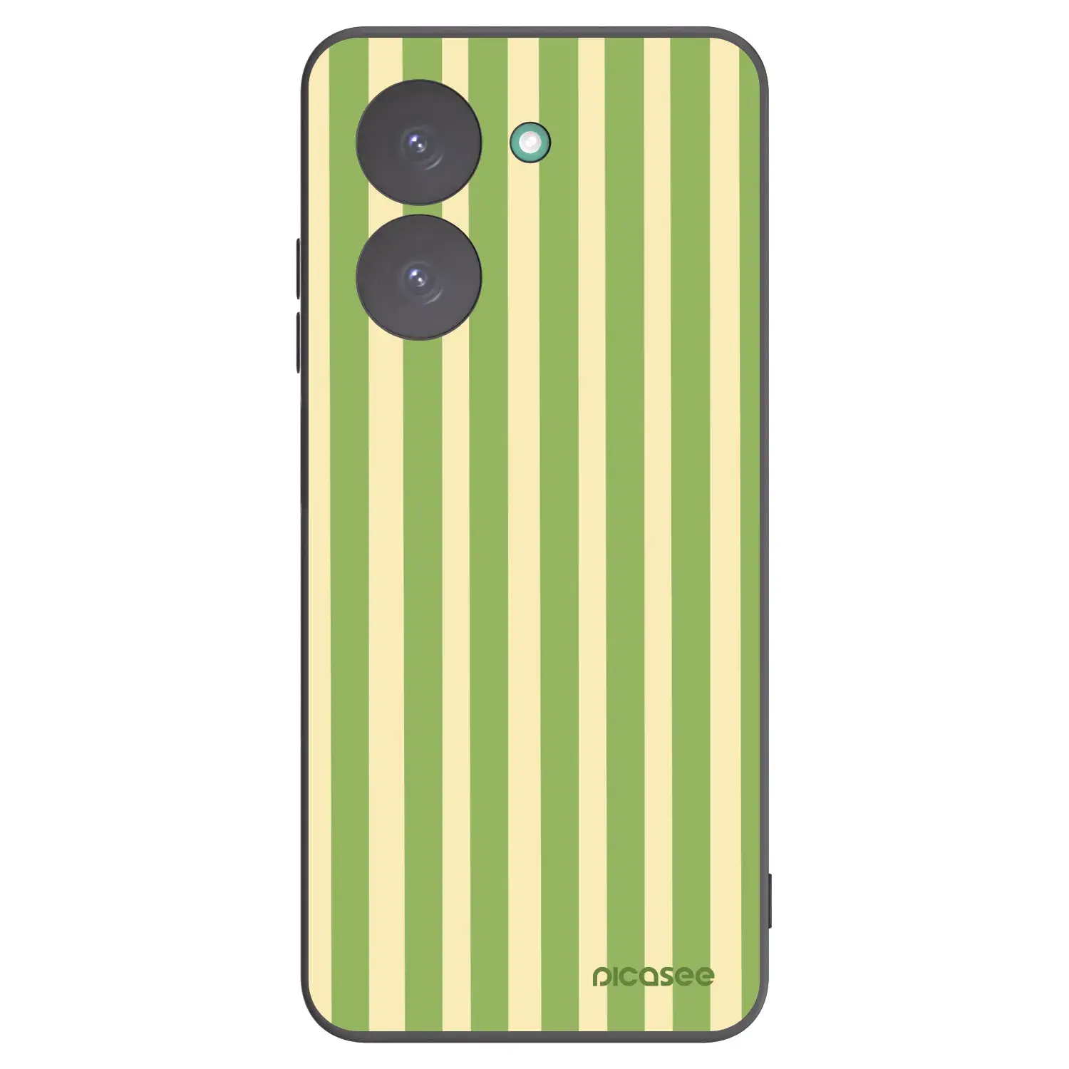 Silikonový černý obal pro Xiaomi Redmi A5 - Lines Matcha