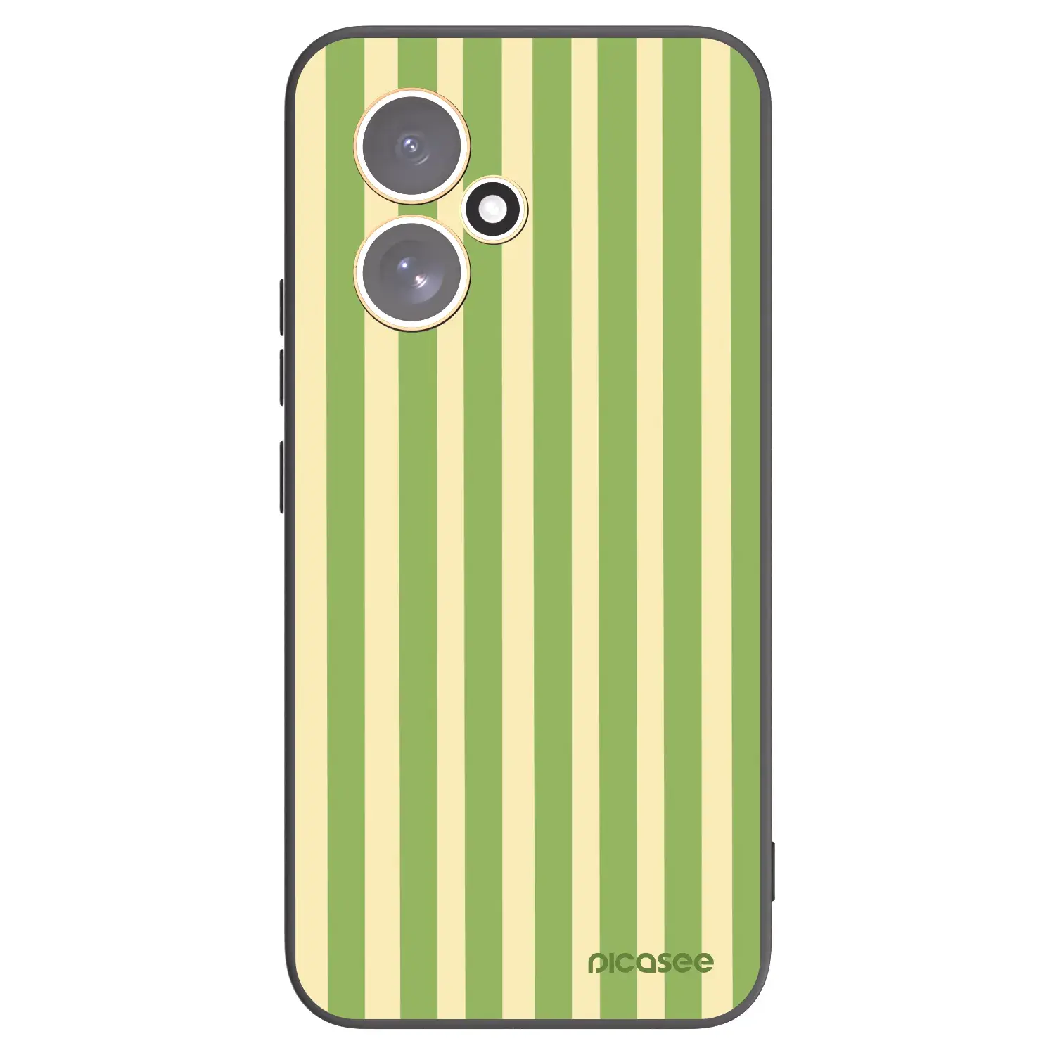 Silikonový černý obal pro Honor 400 5G - Lines Matcha