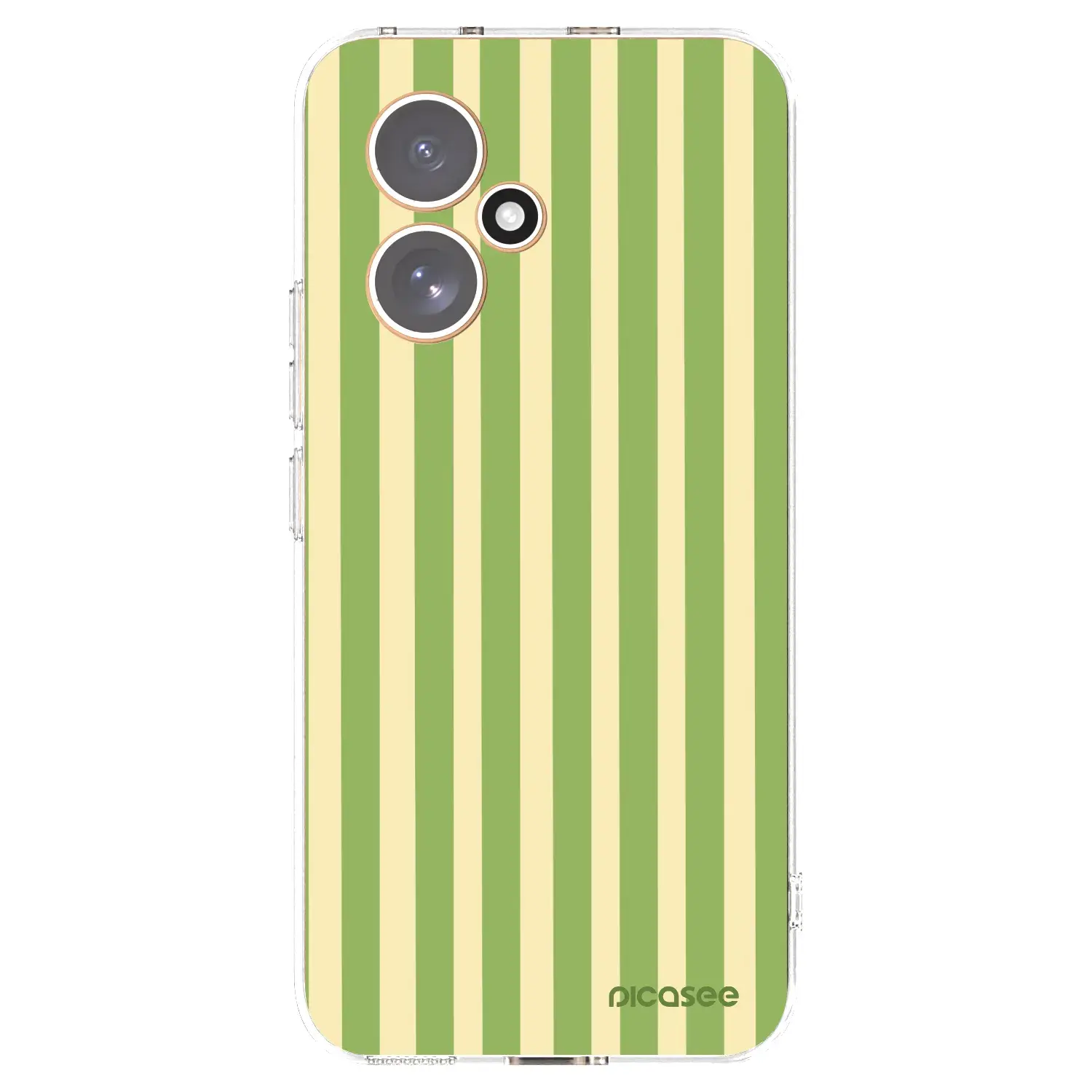 Silikonový průhledný obal pro Honor 400 5G - Lines Matcha