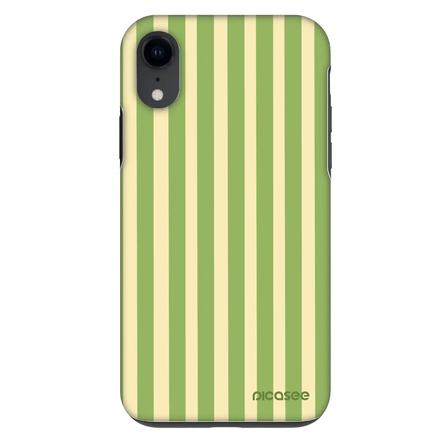 Fashion Case pro Apple iPhone XR - Lines Matcha
