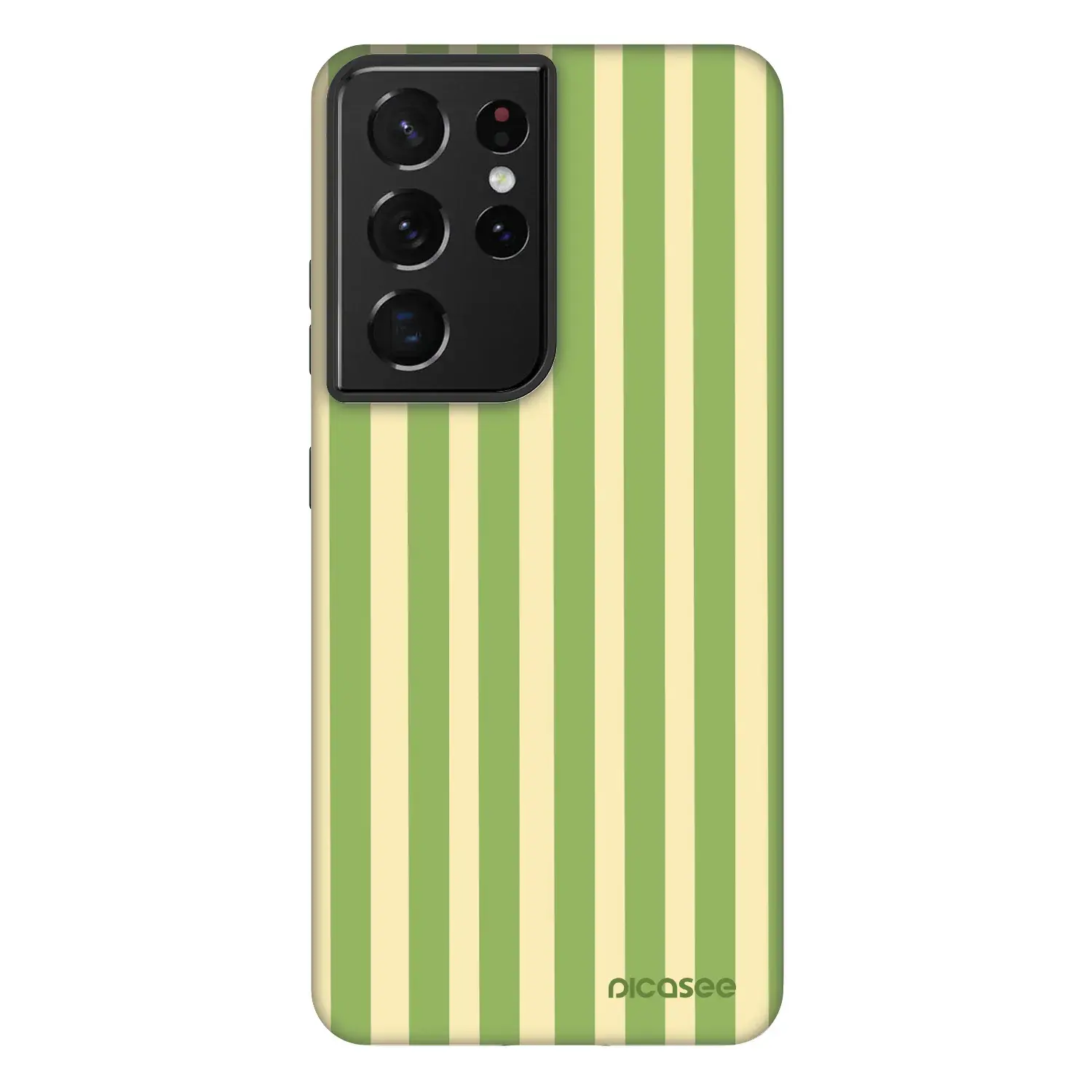 Fashion Case pro Samsung Galaxy S21 Ultra 5G G998B - Lines Matcha