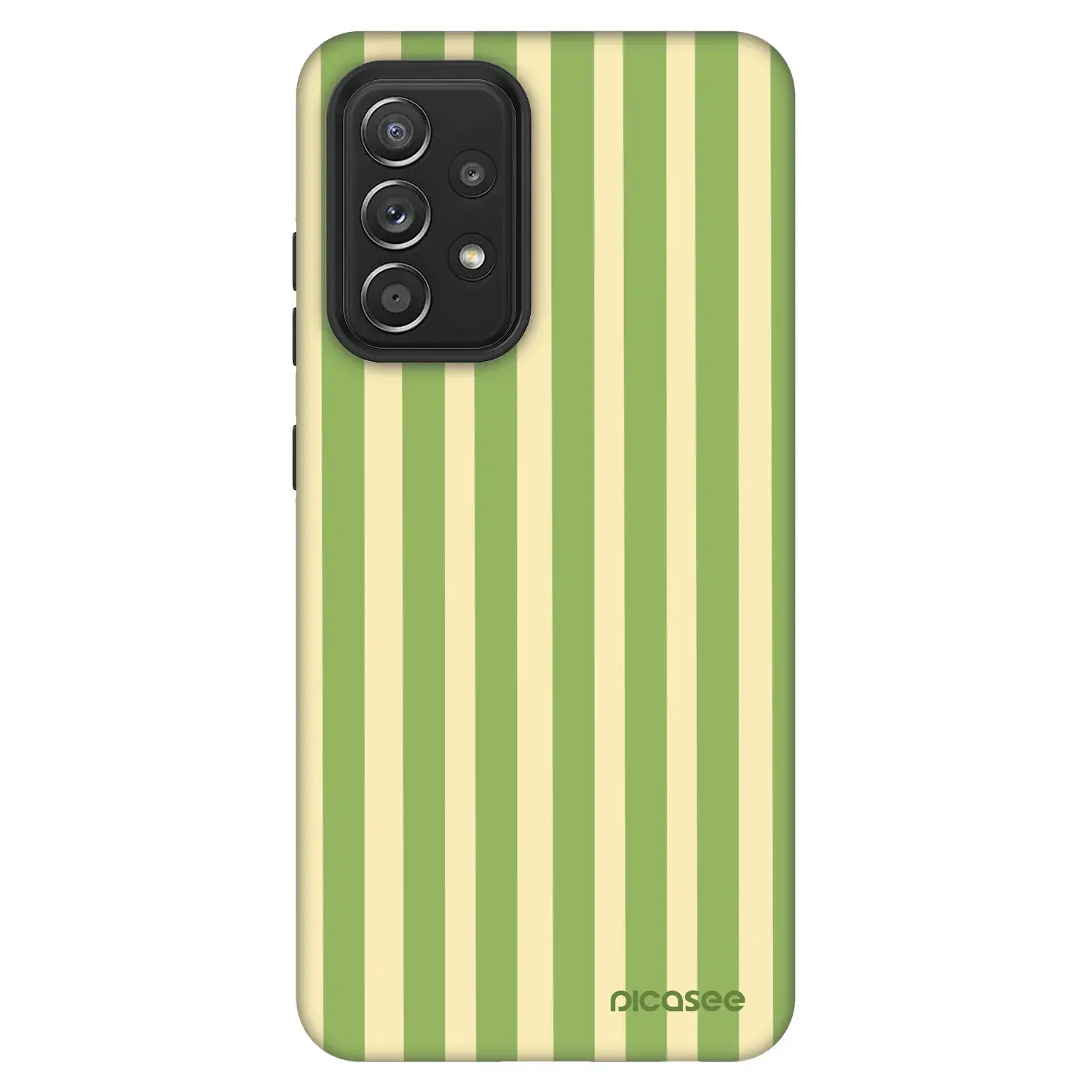 Fashion Case pro Samsung Galaxy A52 5G A525F - Lines Matcha