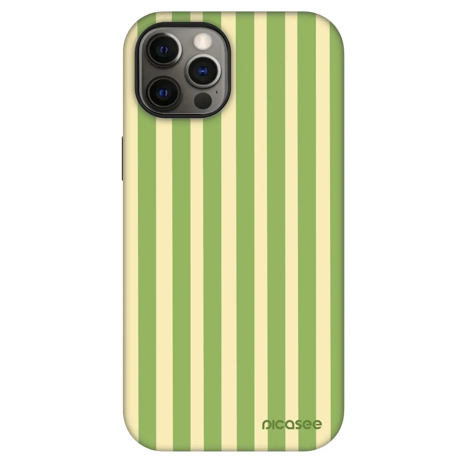 Fashion Case MagSafe Apple iPhone 12 - Lines Matcha