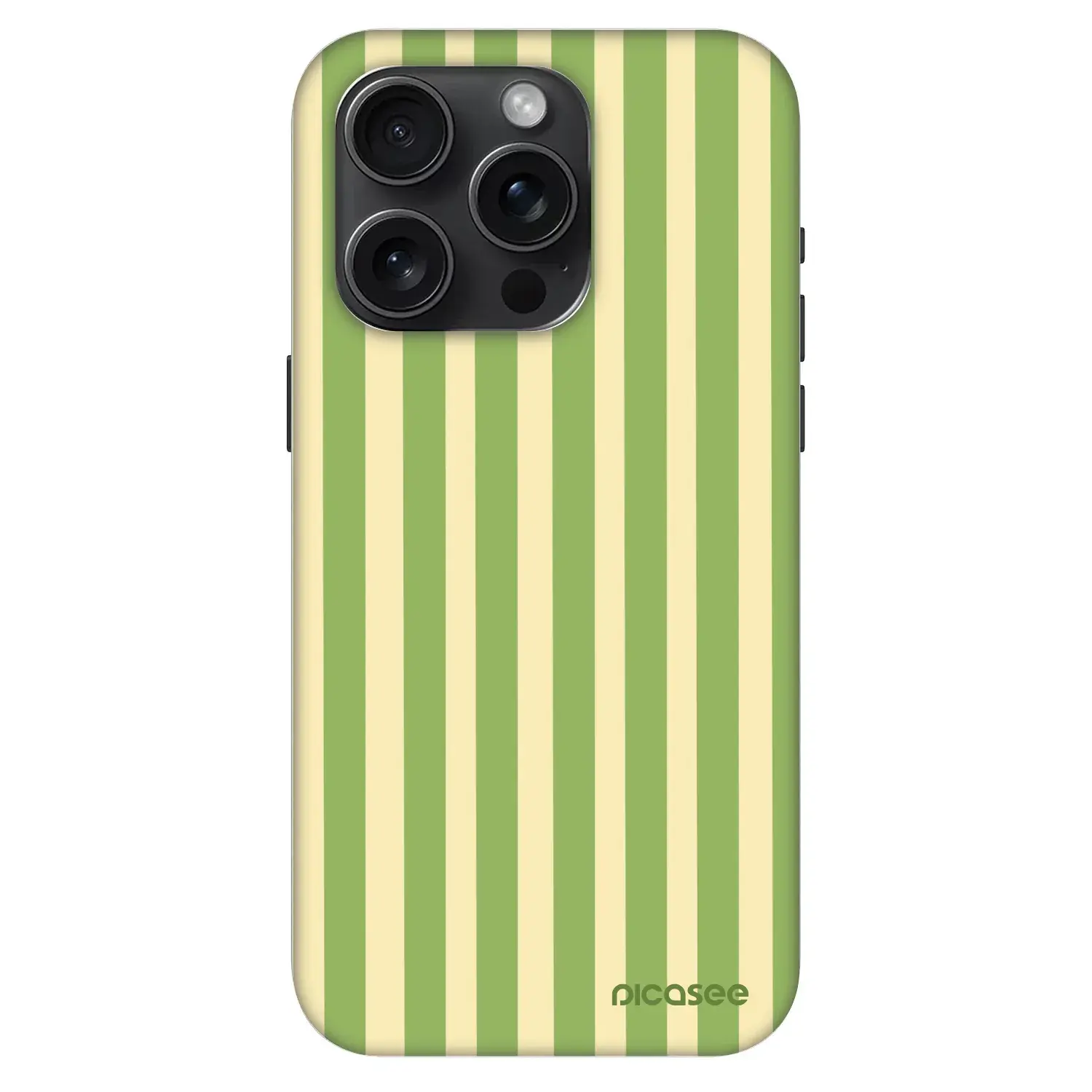 Fashion Case MagSafe Apple iPhone 15 Pro - Lines Matcha