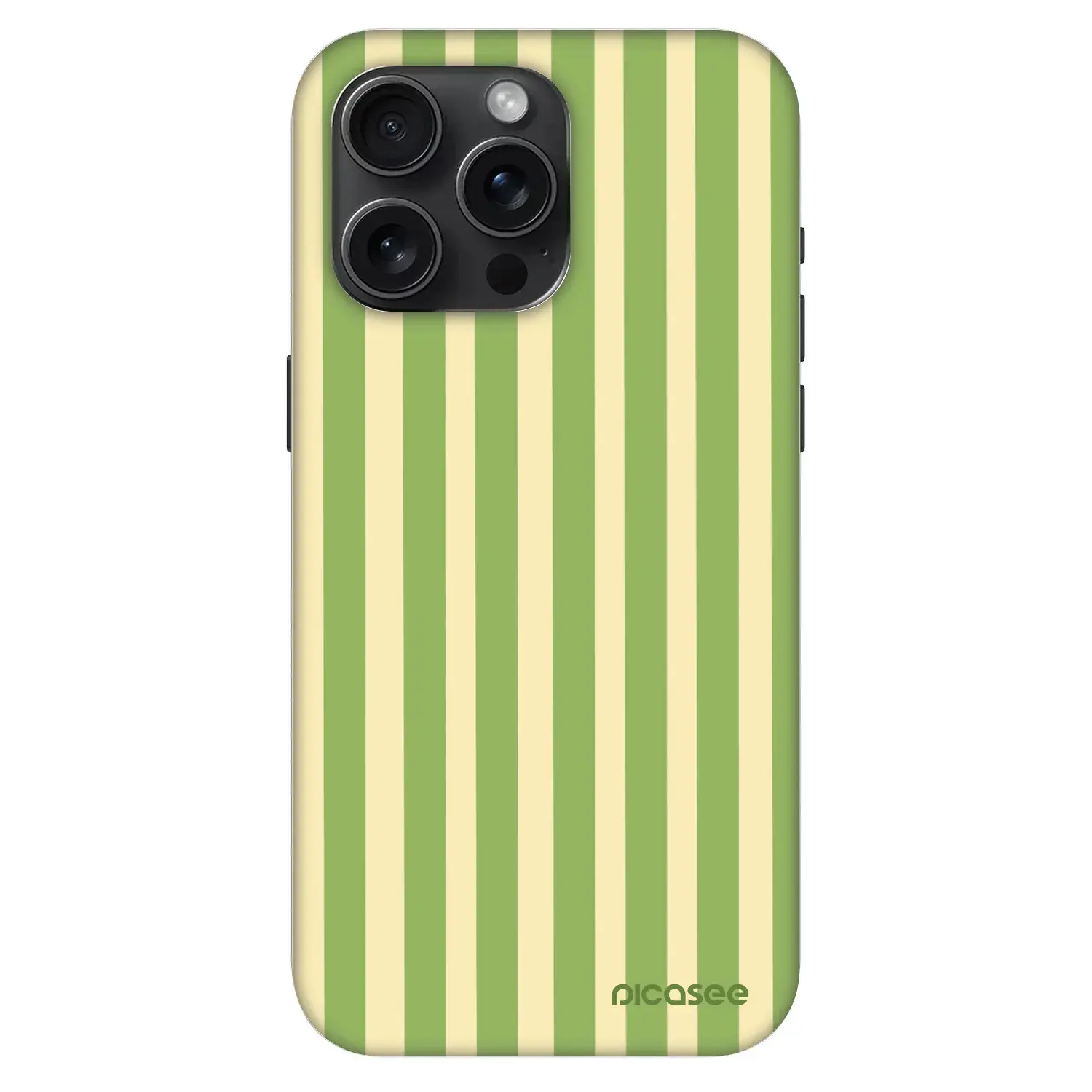 Fashion Case MagSafe Apple iPhone 15 Pro Max - Lines Matcha