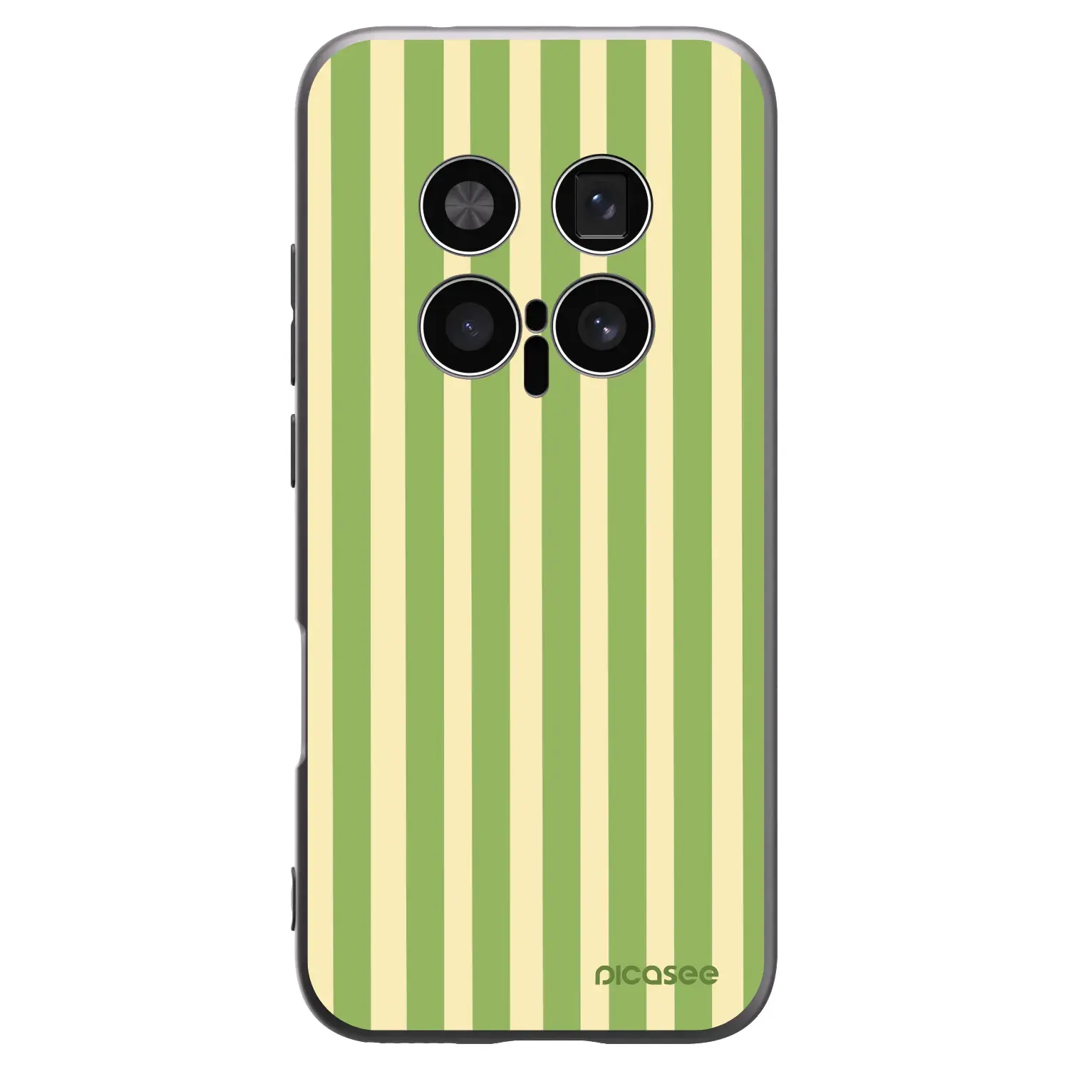 Silikonový černý obal pro Honor Magic8 Pro 5G - Lines Matcha