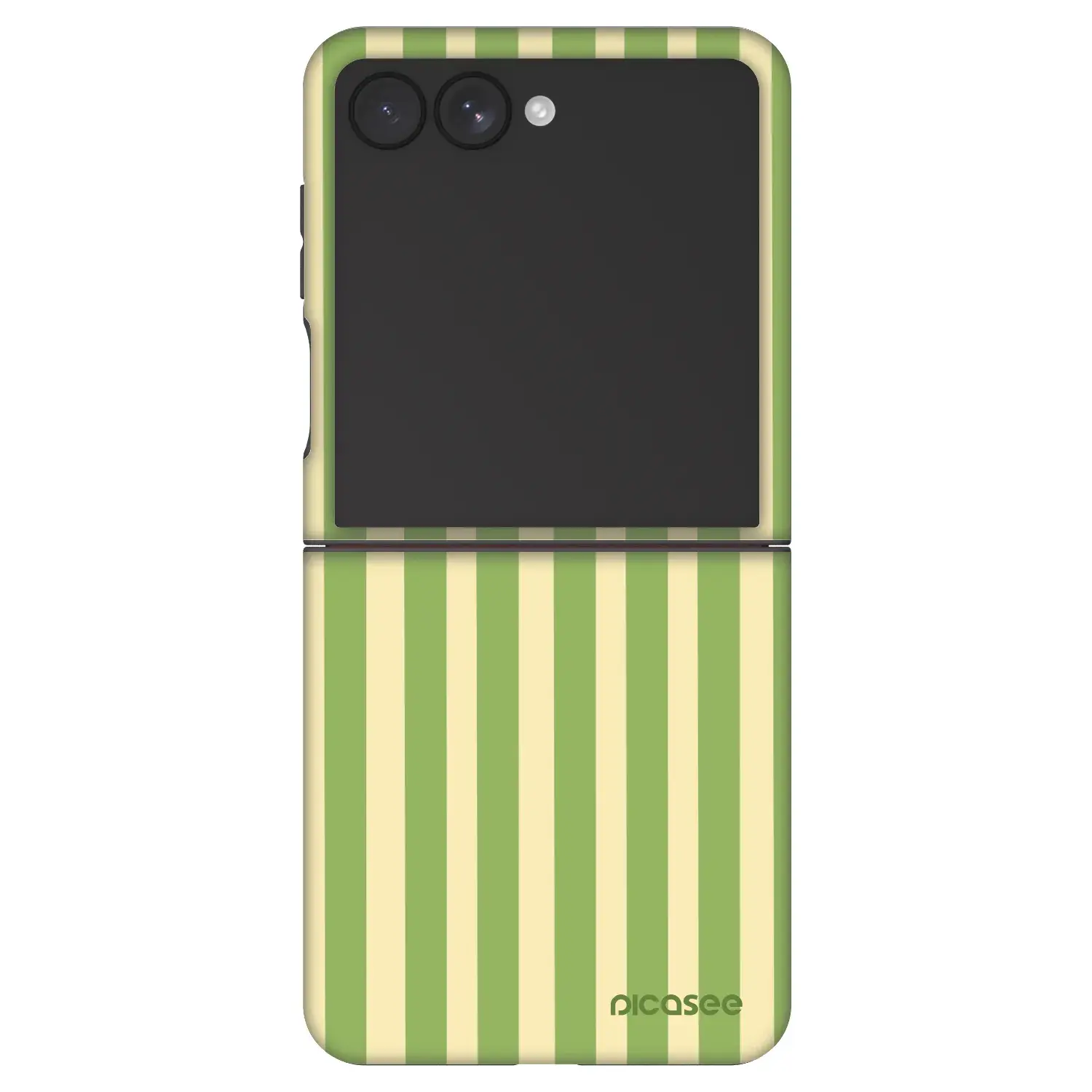 Fashion Case pro Samsung Galaxy Z Flip7 5G - Lines Matcha