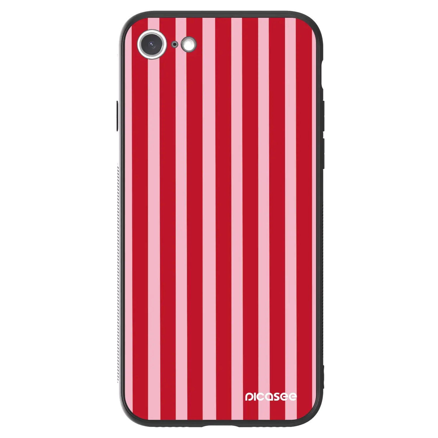 ULTIMATE CASE pro Apple iPhone SE 2020 - Lines red