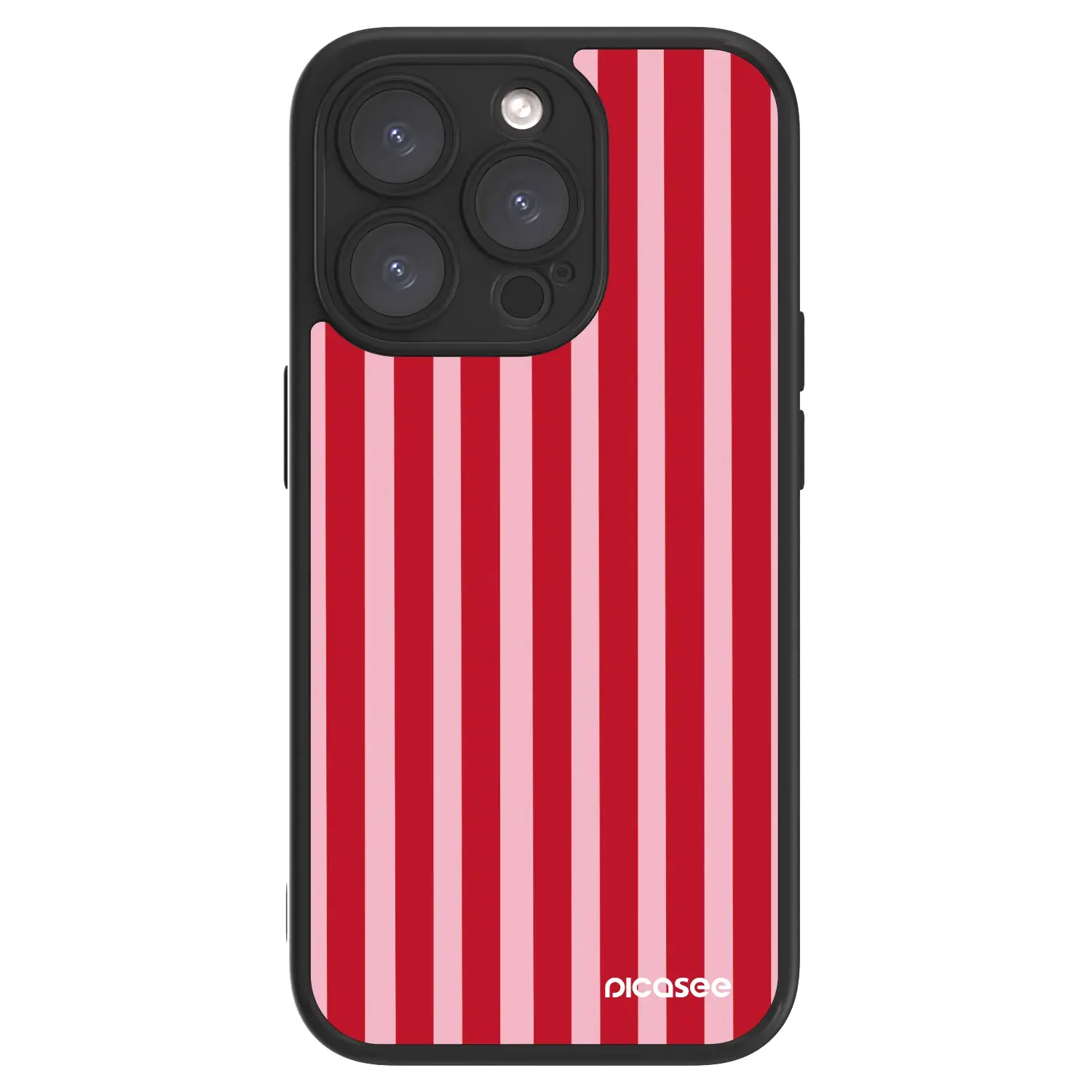 ULTIMATE CASE pro Apple iPhone 15 Pro - Lines red