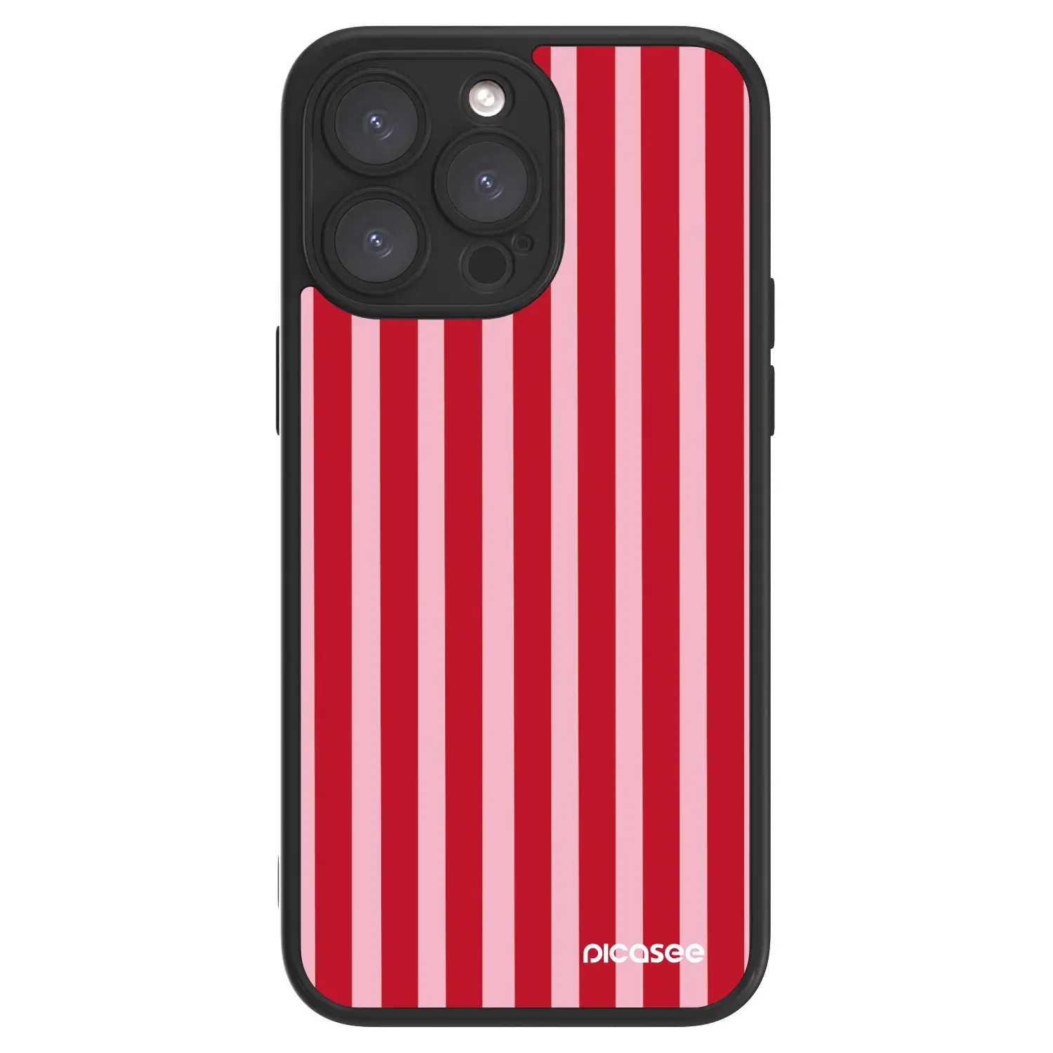 ULTIMATE CASE pro Apple iPhone 15 Pro Max - Lines red