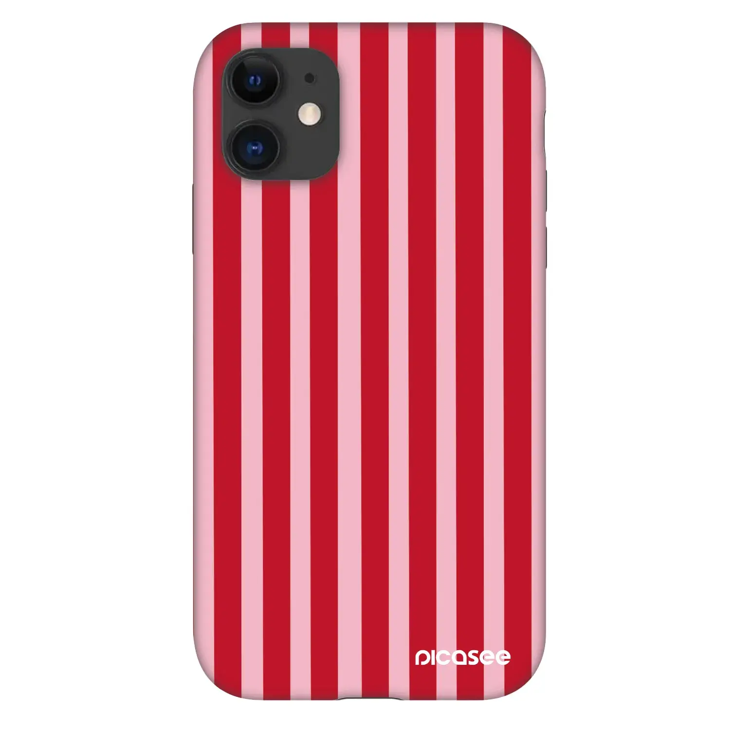 Fashion Case pro Apple iPhone 11 - Lines red