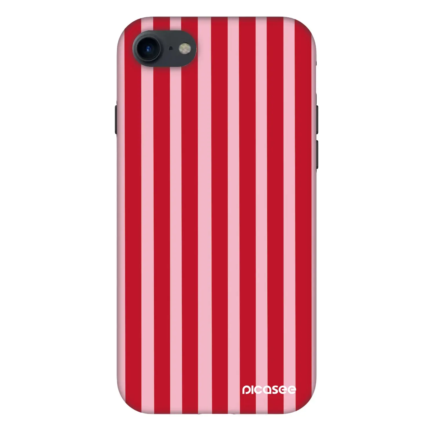 Fashion Case pro Apple iPhone SE 2020 - Lines red