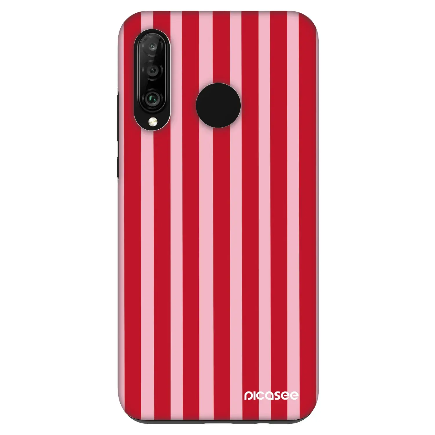 Fashion Case pro Huawei P30 Lite - Lines red