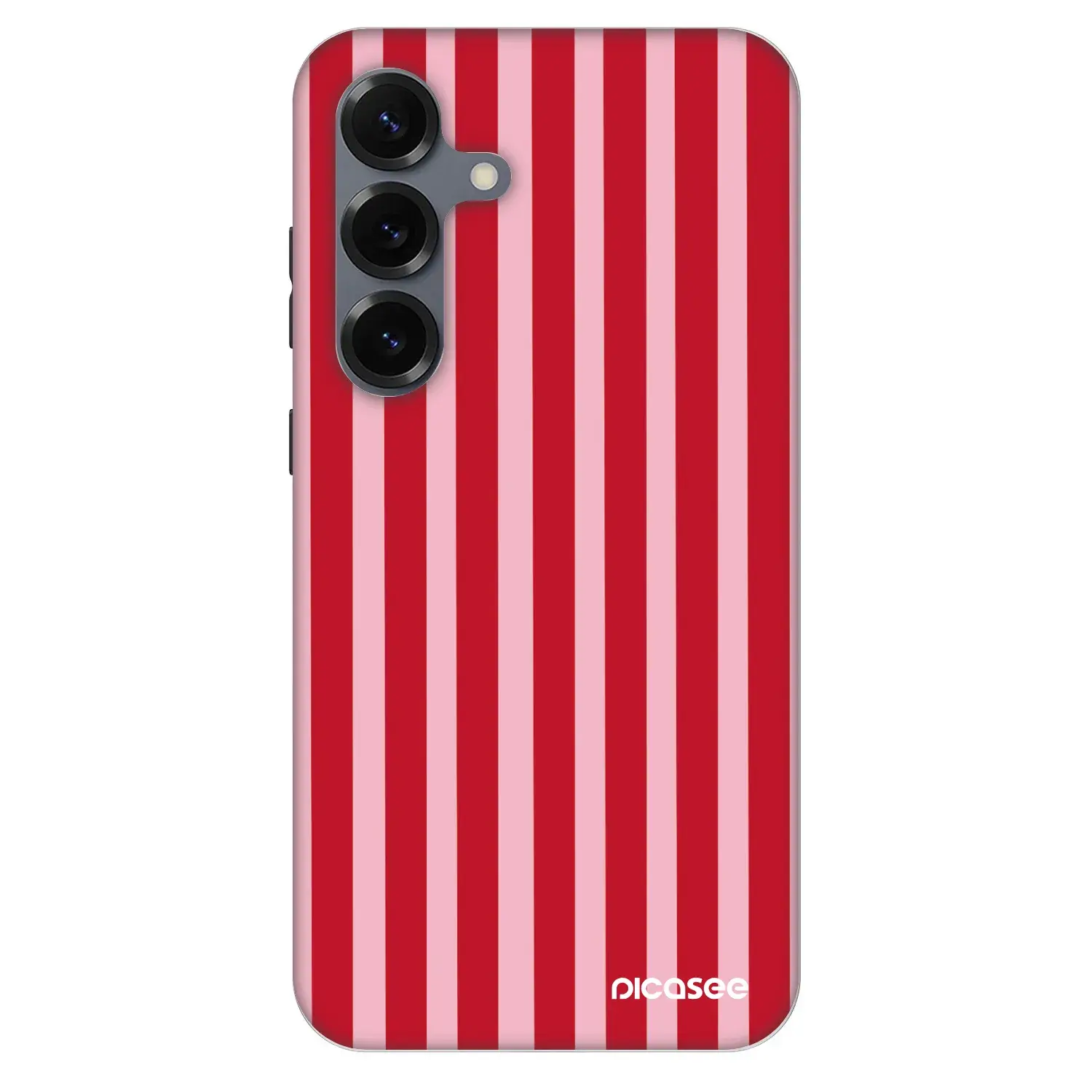 Fashion Case PowerShare pro Samsung Galaxy S25 5G - Lines red