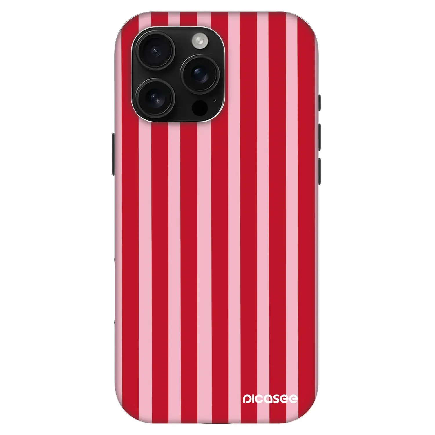 Fashion Case MagSafe Apple iPhone 16 Pro Max - Lines red