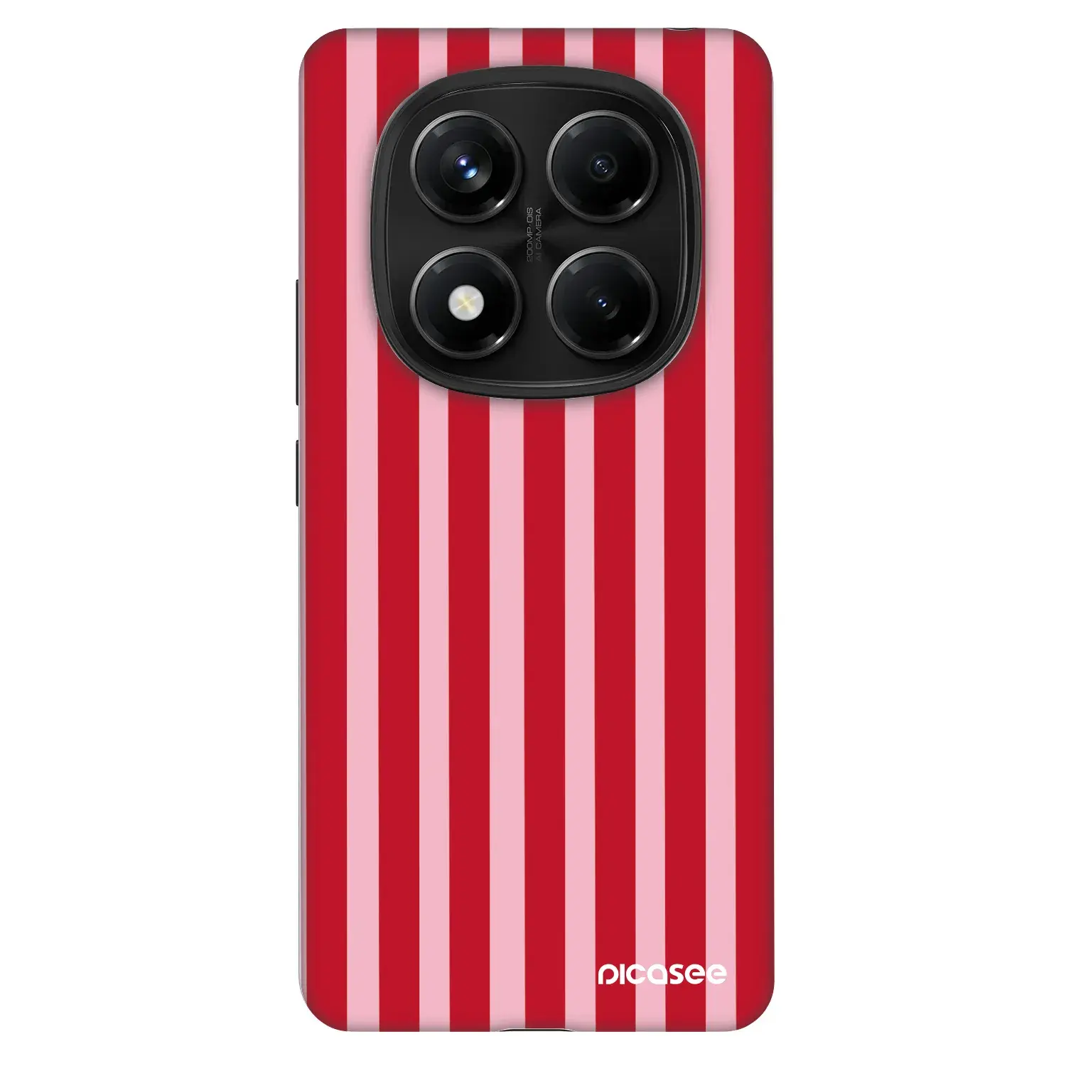 Fashion Case pro Xiaomi Redmi Note 14 Pro 4G - Lines red
