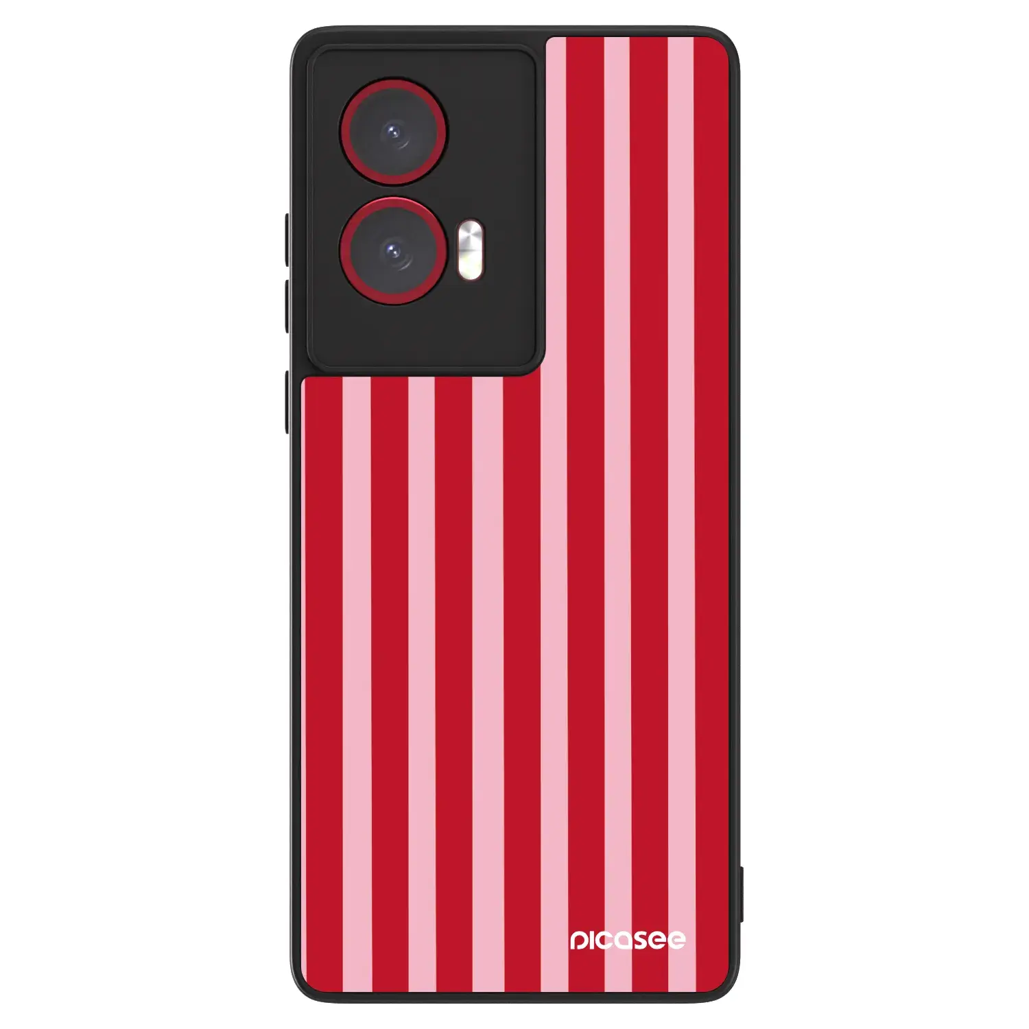 ULTIMATE CASE pro Motorola Edge 50 Fusion - Lines red