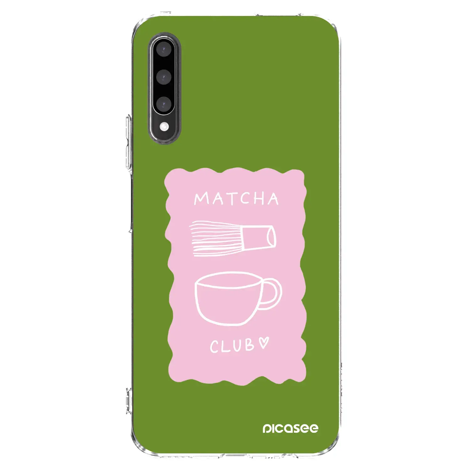 Silikonový průhledný obal pro Honor 9X Pro - Matcha club