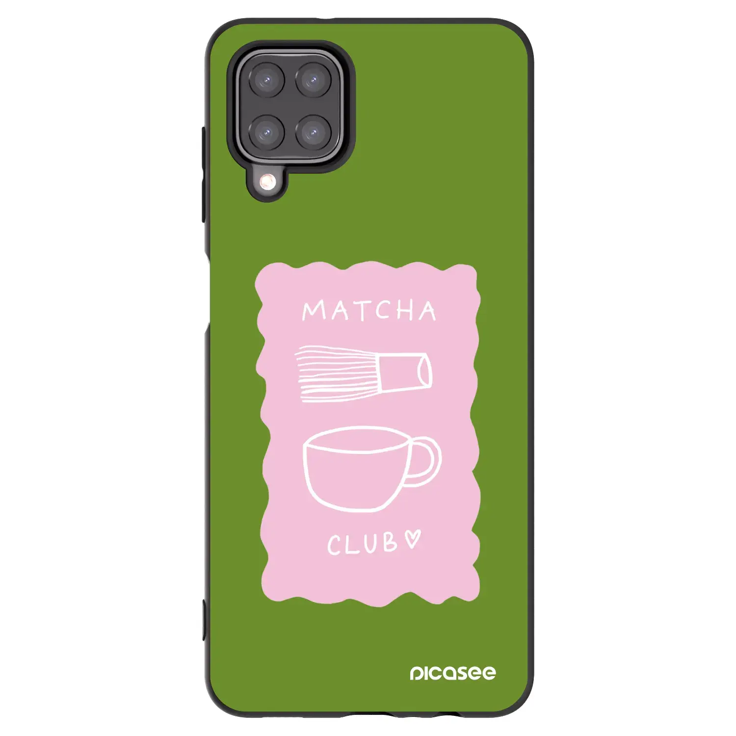 Silikonový černý obal pro Samsung Galaxy A12 A125F - Matcha club