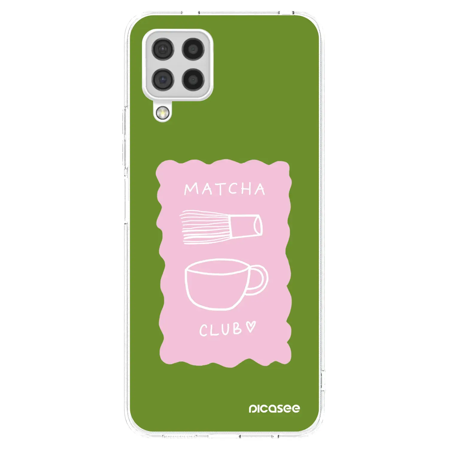 Silikonový průhledný obal pro Samsung Galaxy A22 A225F 4G - Matcha club