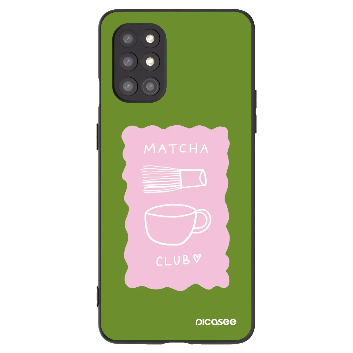 Silikonový černý obal pro OnePlus 8T - Matcha club