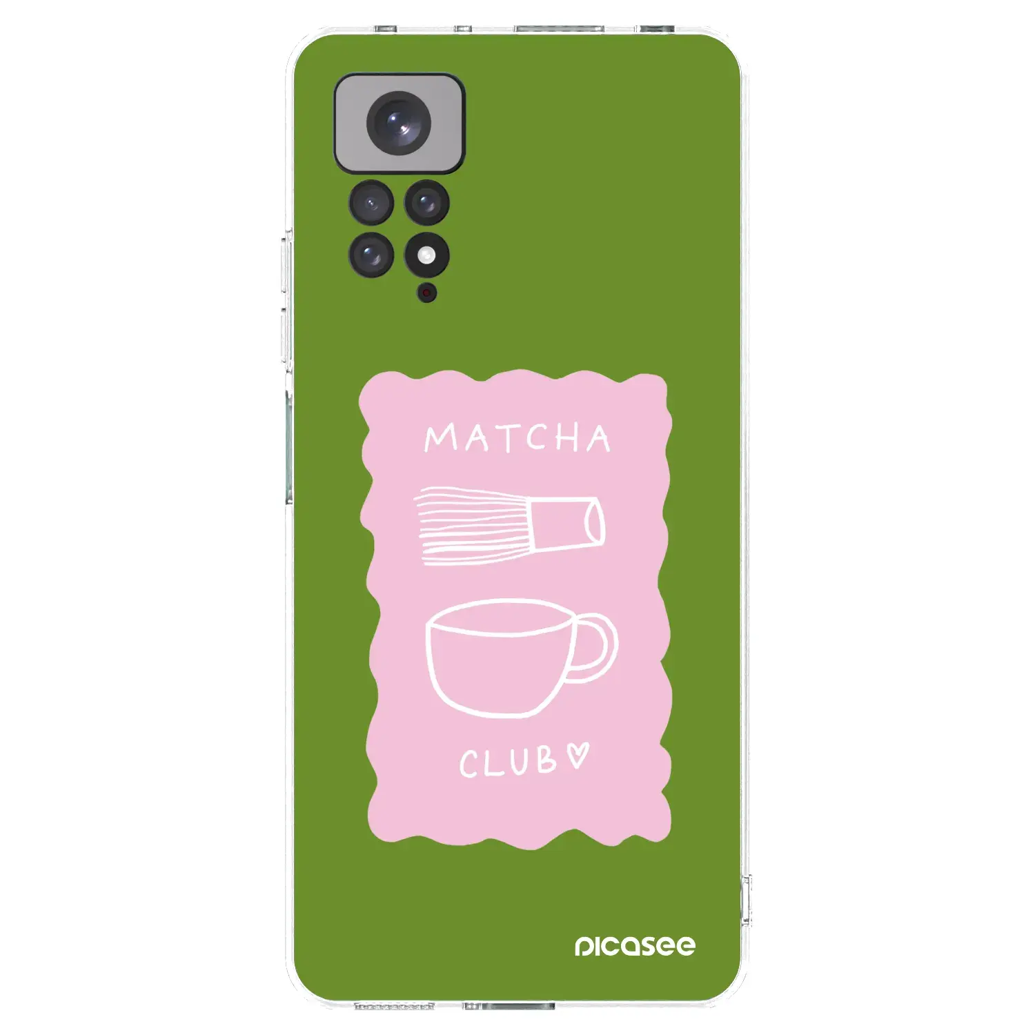 Silikonový průhledný obal pro Xiaomi Redmi Note 11 - Matcha club