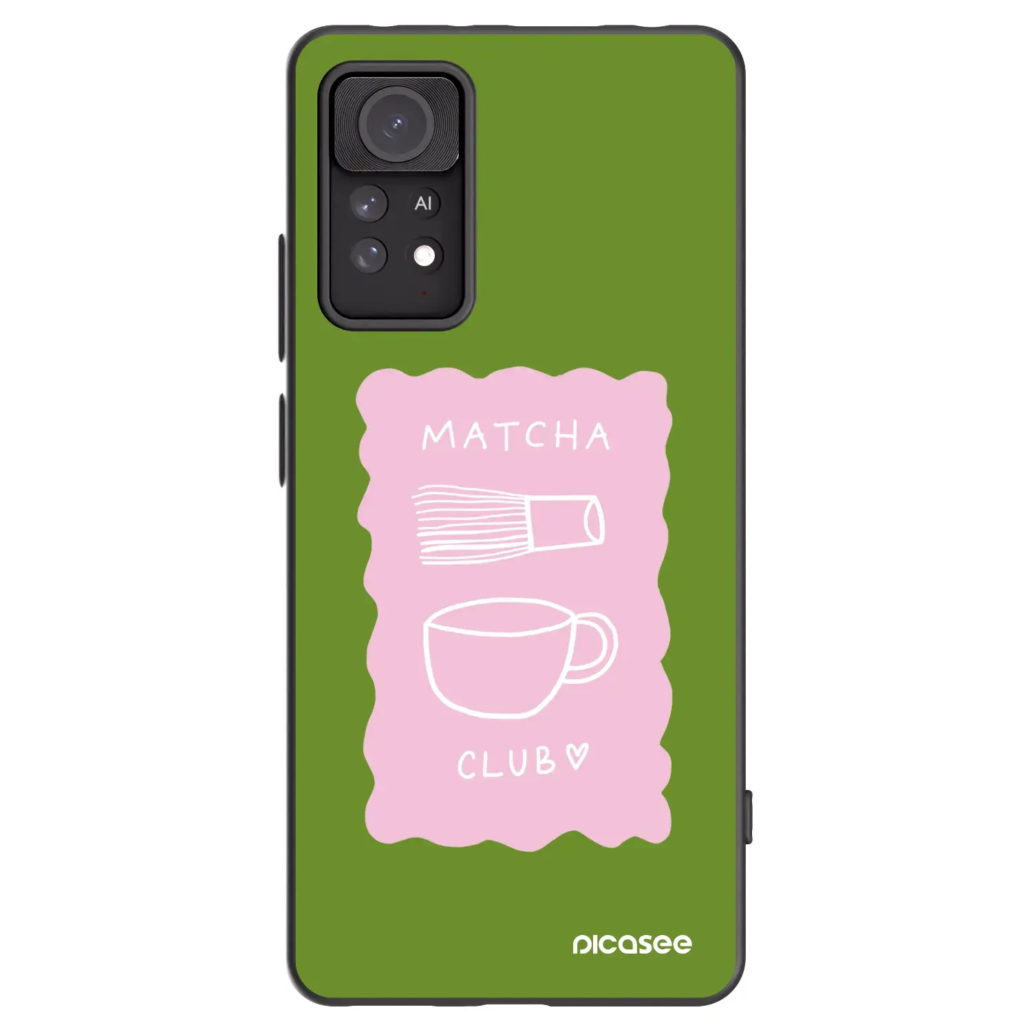 Silikonový černý obal pro Xiaomi Redmi Note 11 Pro 5G - Matcha club