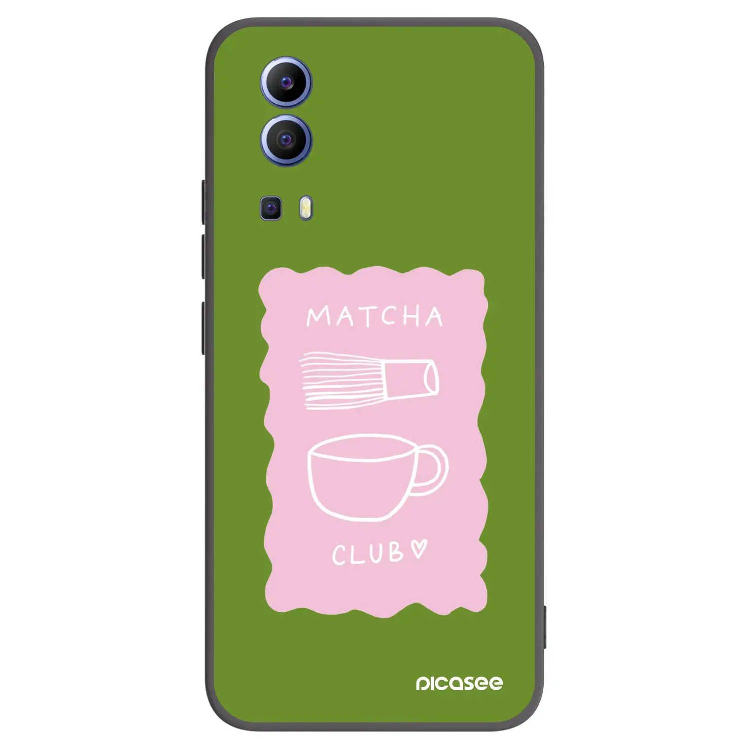 Silikonový černý obal pro Vivo Y52 5G - Matcha club