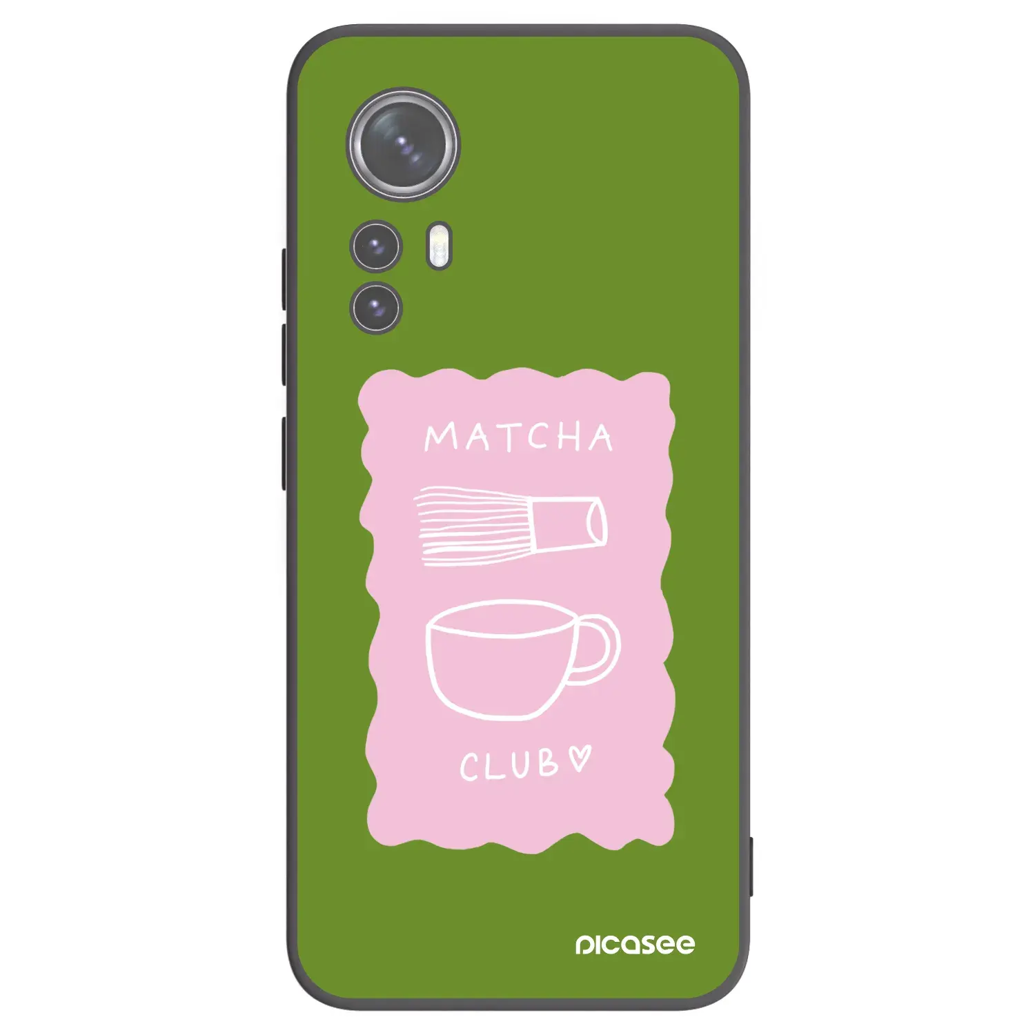 Silikonový černý obal pro Xiaomi 12X - Matcha club