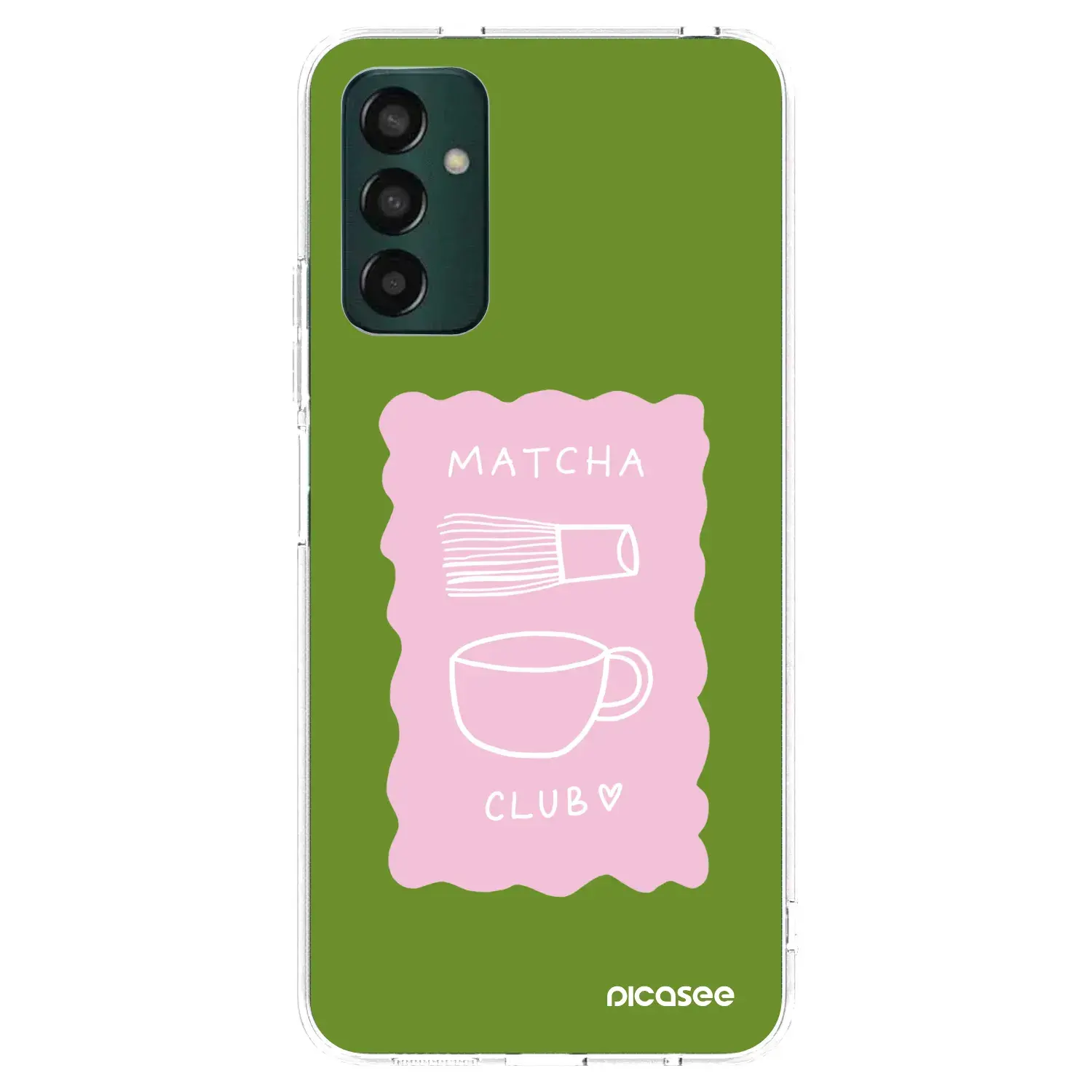 Silikonový průhledný obal pro Samsung Galaxy M13 M135F - Matcha club