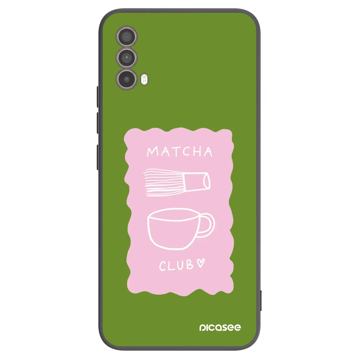 Silikonový černý obal pro Motorola Moto E40 - Matcha club
