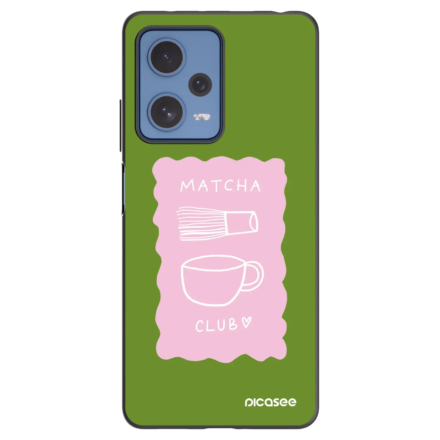 Silikonový černý obal pro Xiaomi Redmi Note 12 Pro 5G - Matcha club