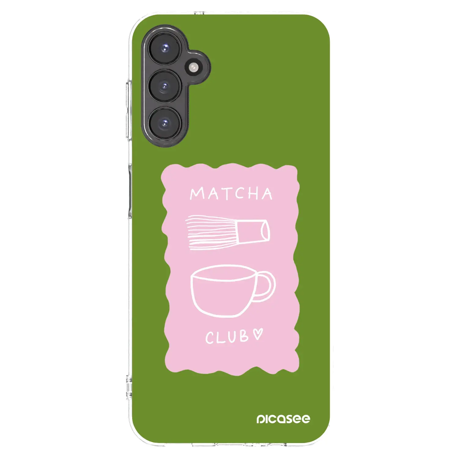 Silikonový průhledný obal pro Samsung Galaxy A14 5G A146P - Matcha club