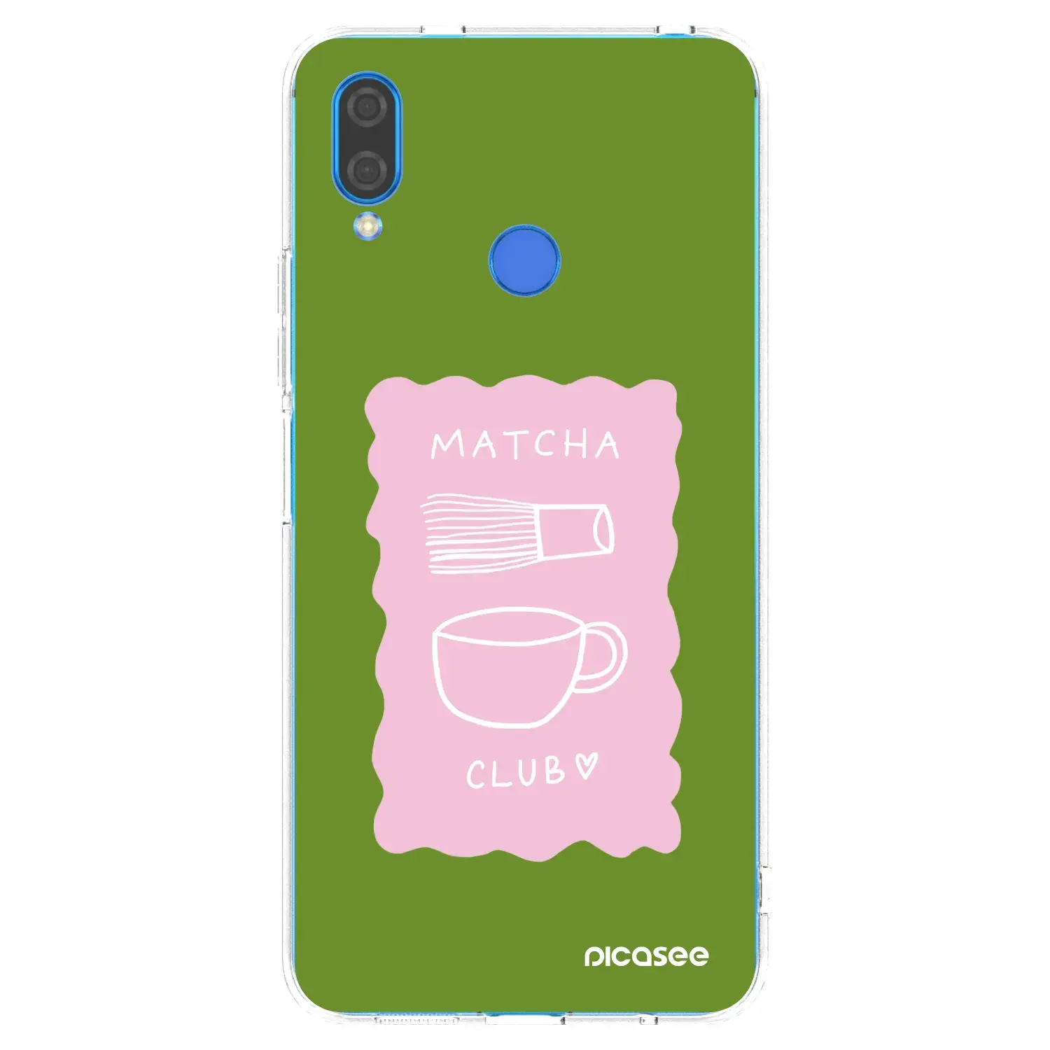 Silikonový průhledný obal pro Huawei Nova 3 - Matcha club