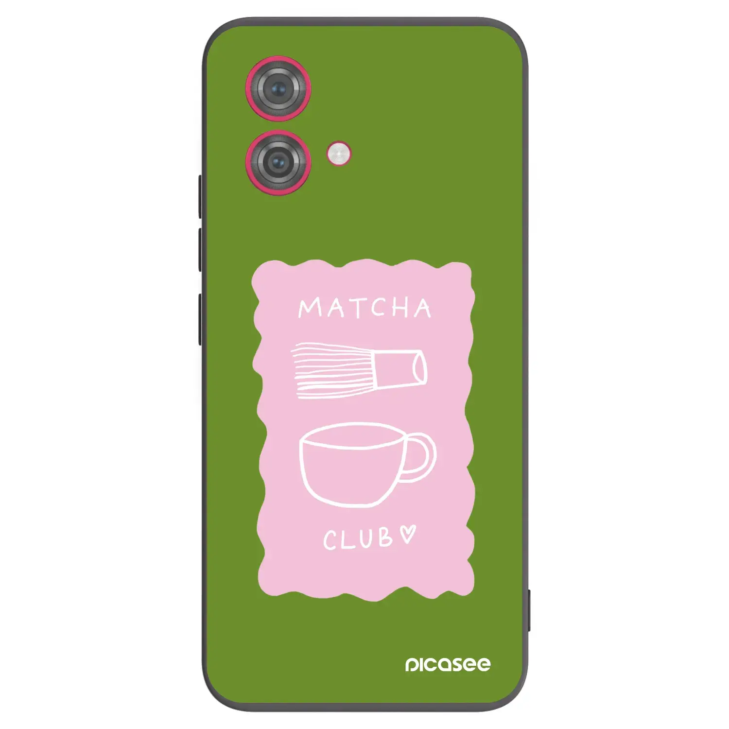 Silikonový černý obal pro Motorola Moto G84 5G - Matcha club