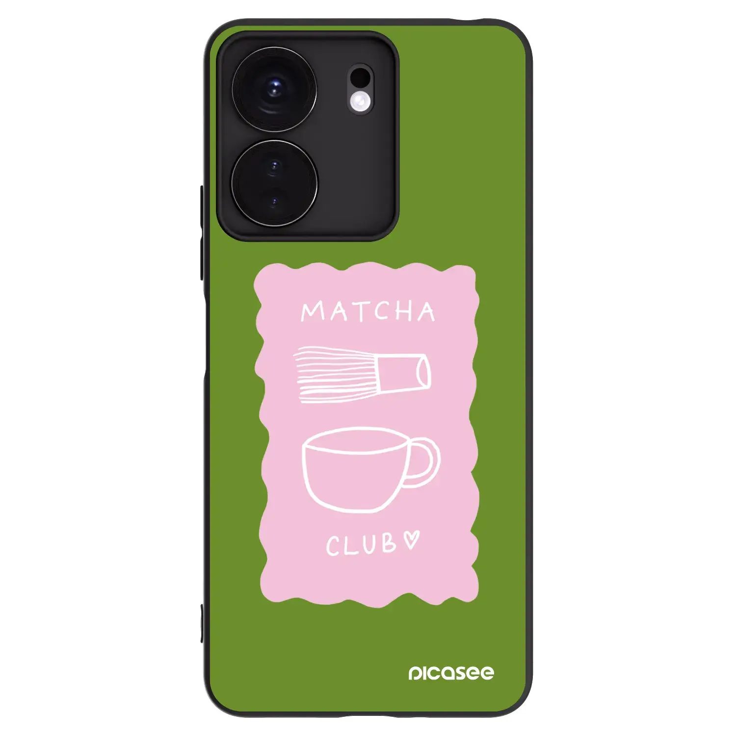 Silikonový černý obal pro Xiaomi Redmi 13C 4G - Matcha club
