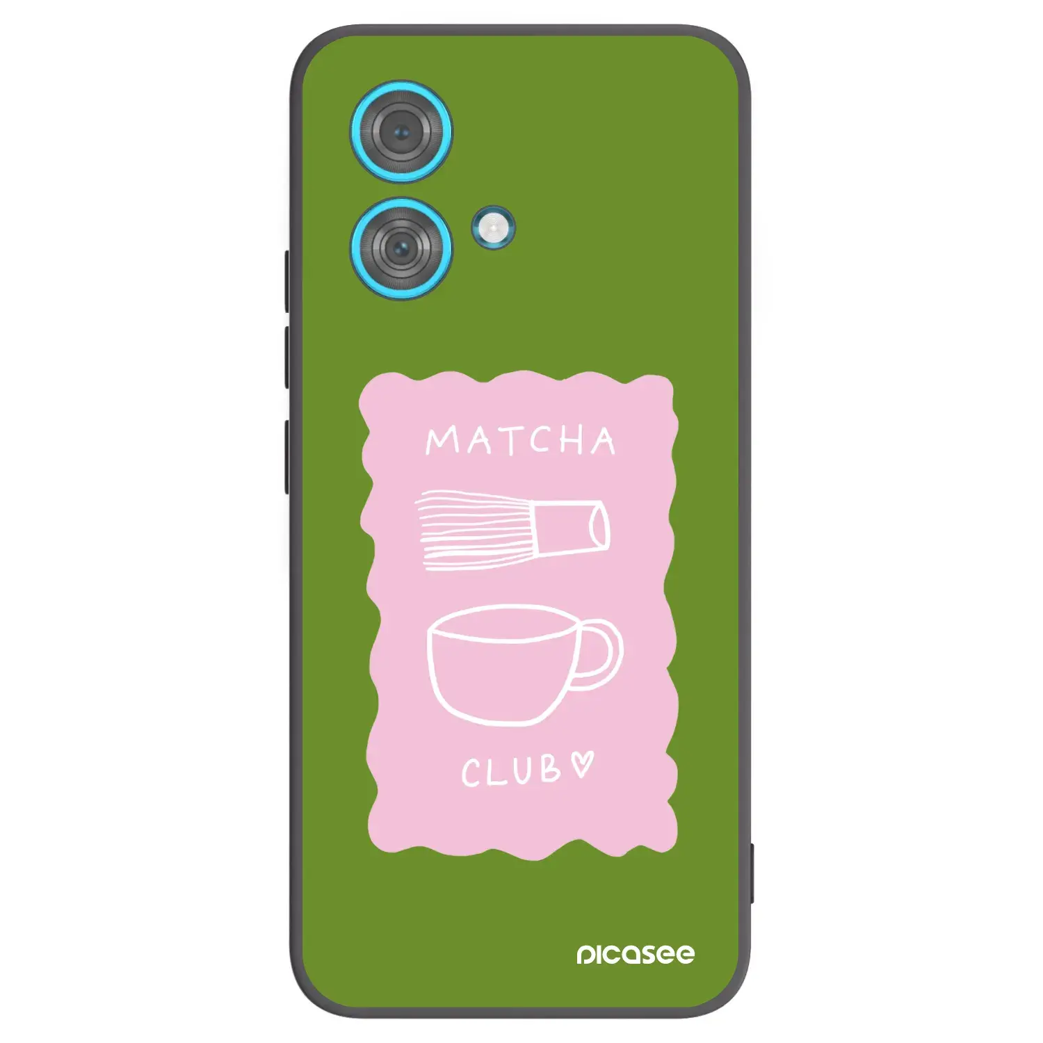 Silikonový černý obal pro Motorola Edge 40 Neo - Matcha club